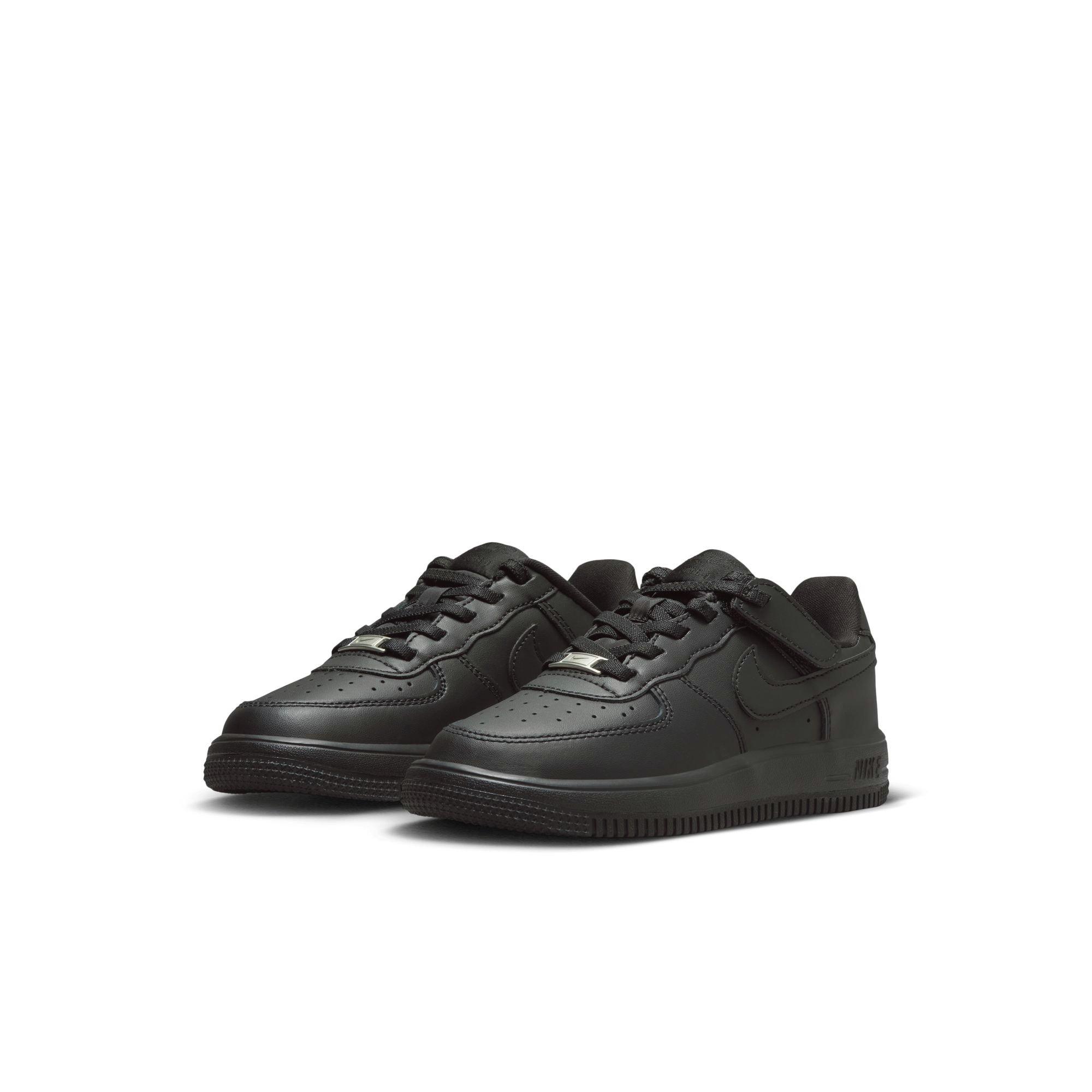 Nike Air Force 1 Low EasyOn Preschool Boys' Black Shoe