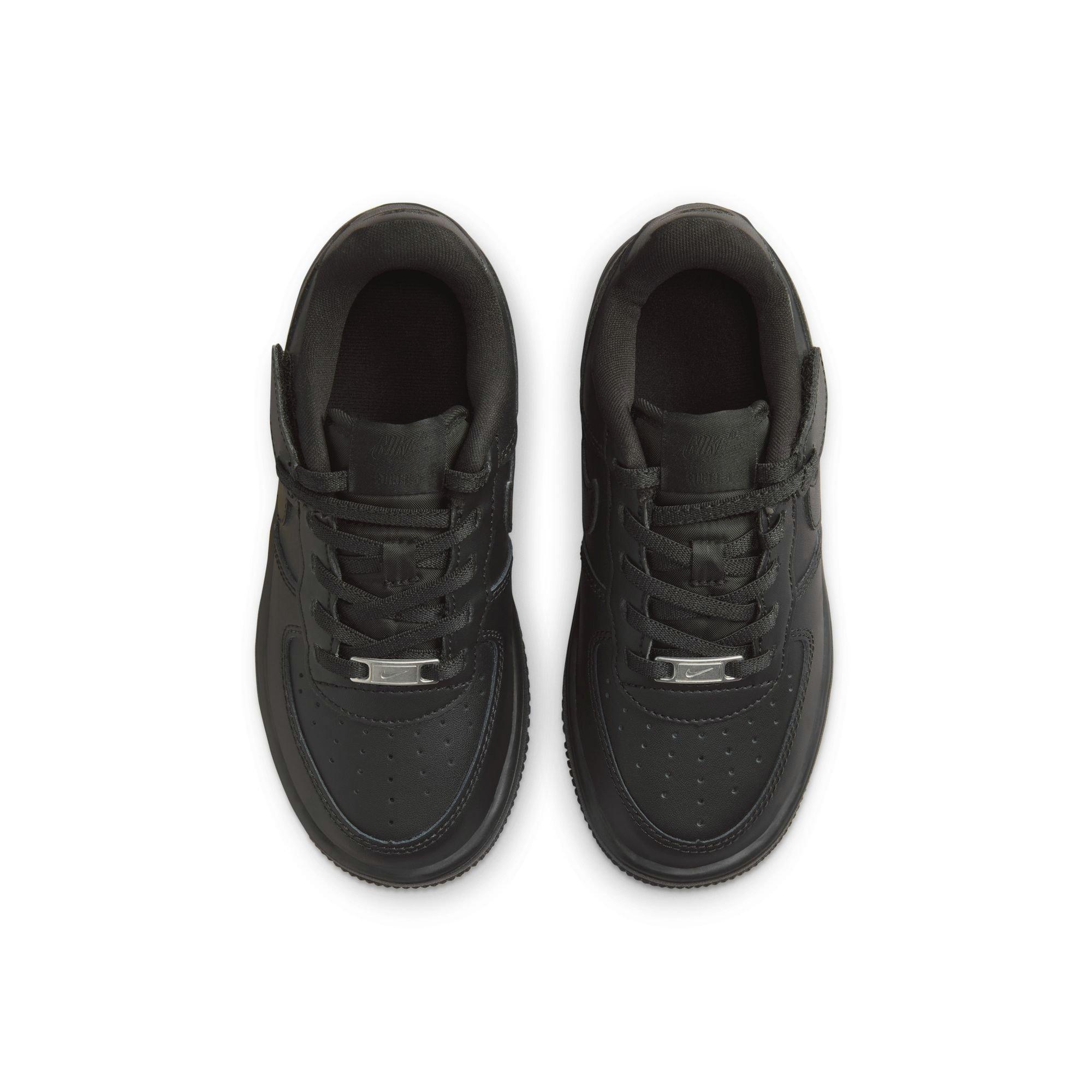 Nike Air Force 1 Low EasyOn Preschool Boys' Black Shoe