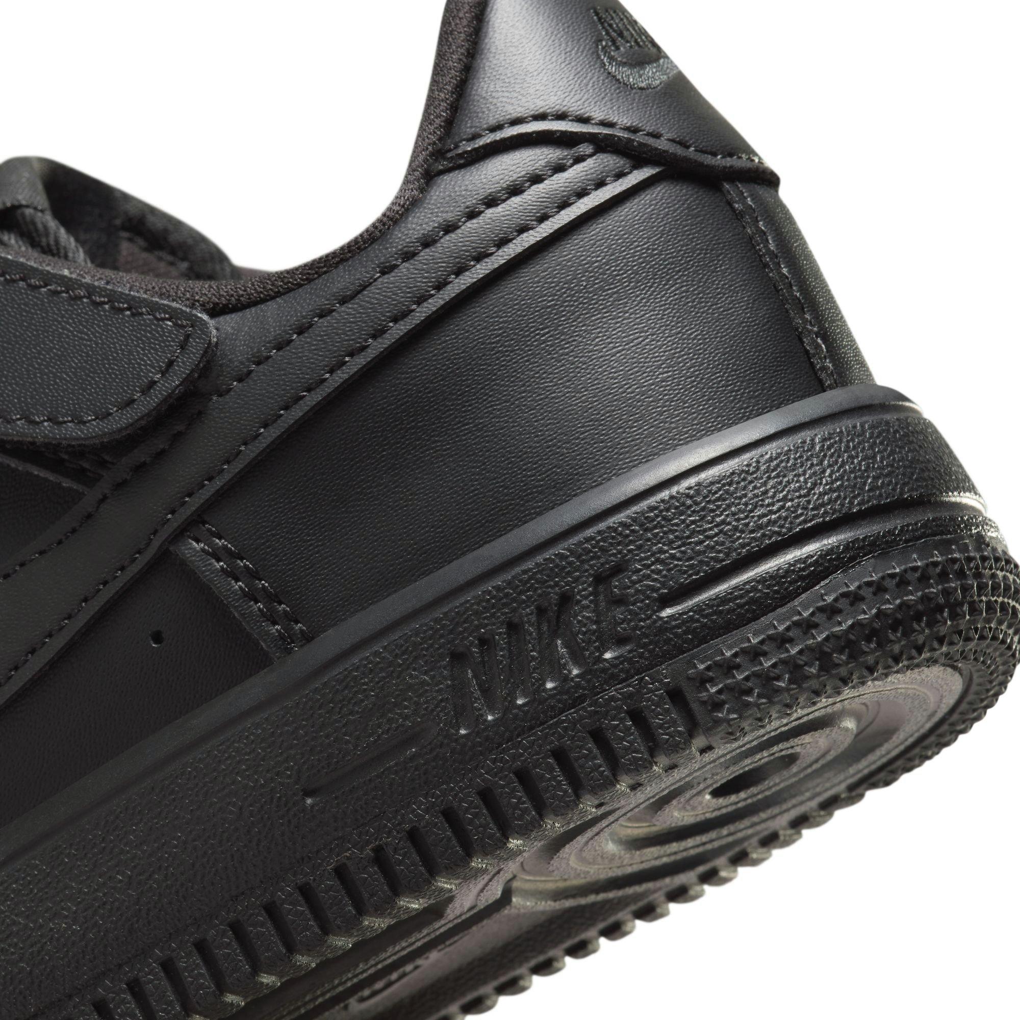 Nike Air Force 1 Low EasyOn Preschool Boys' Black Shoe