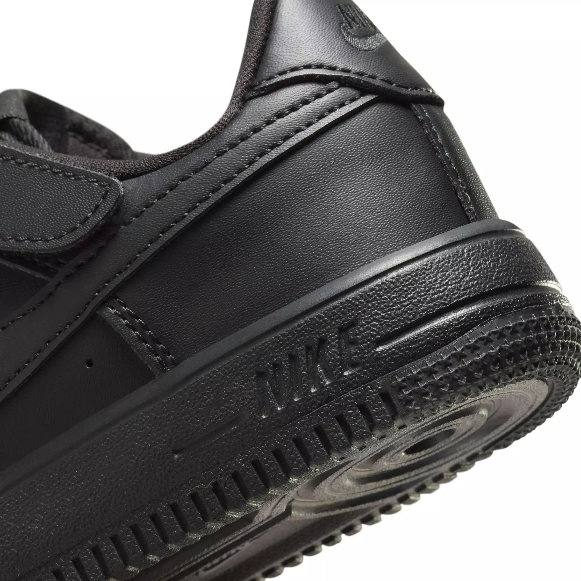 Nike Air Force 1 Low EasyOn "Black" Preschool Kids' Shoe - BLACK