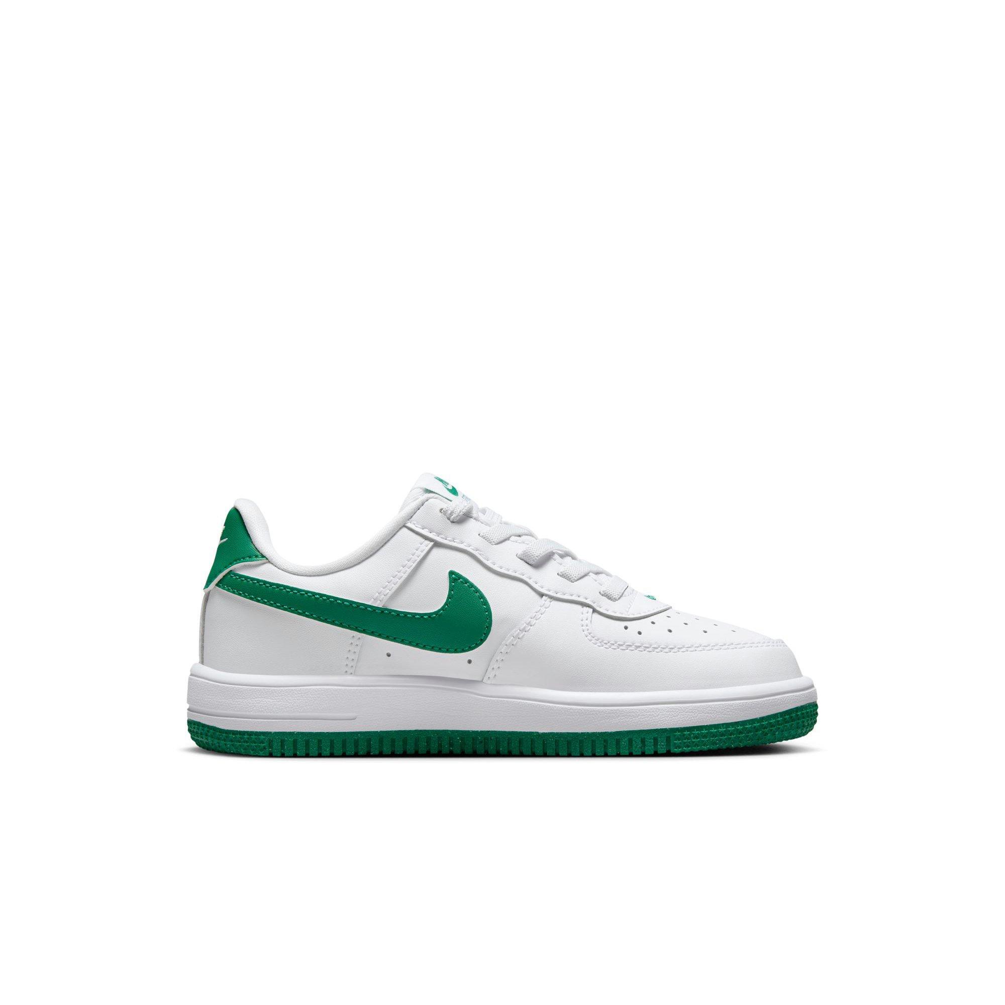 Nike Air Force 1 EasyOn Preschool Boys' White/Malachite Shoe