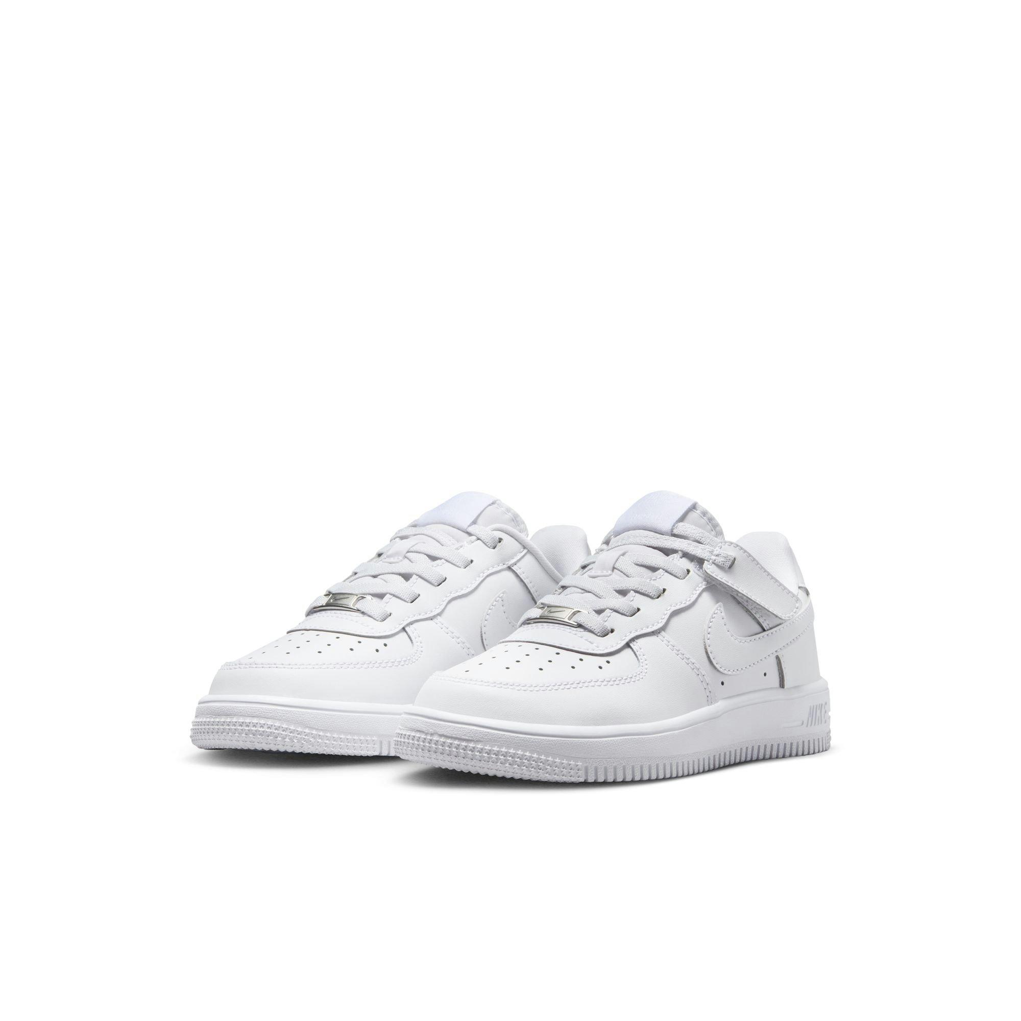 Nike Air Force 1 Low EasyOn Preschool Boys' White Shoe