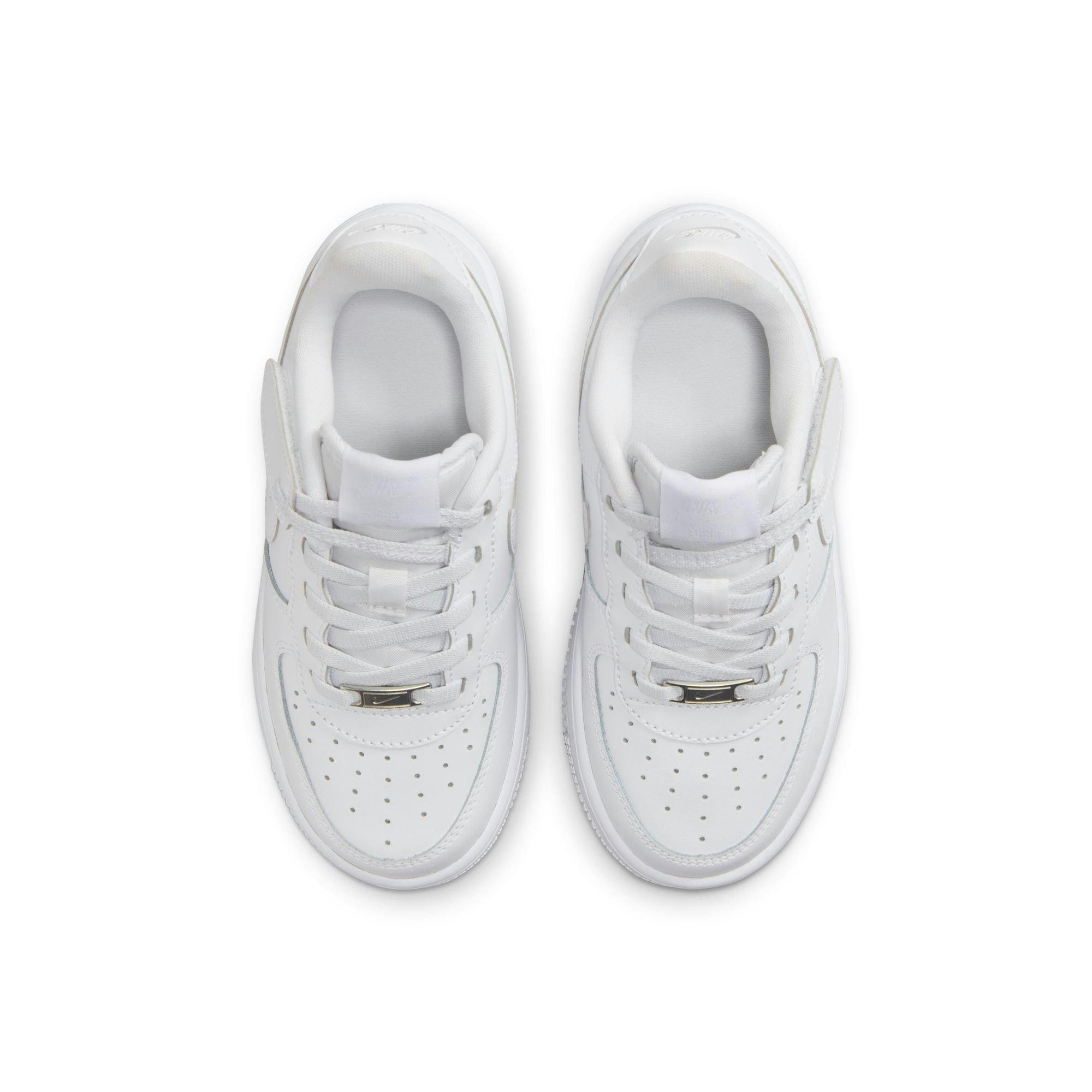 Nike Preschool Boys' Air Force 1 Velcro Shoe - White