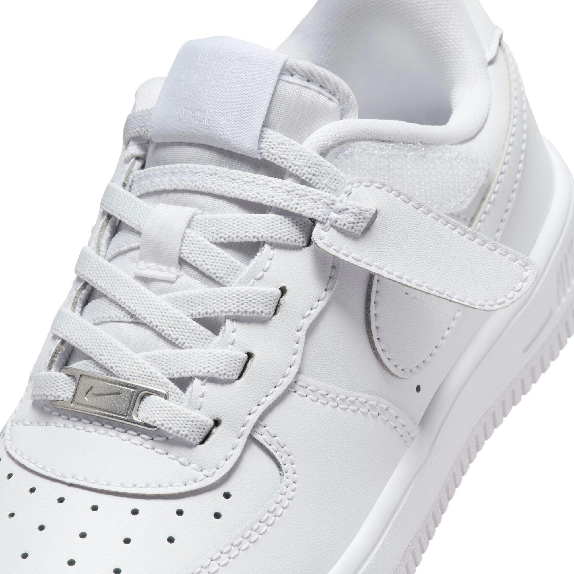 Nike Air Force 1 Low EasyOn Preschool Boys' White Shoe