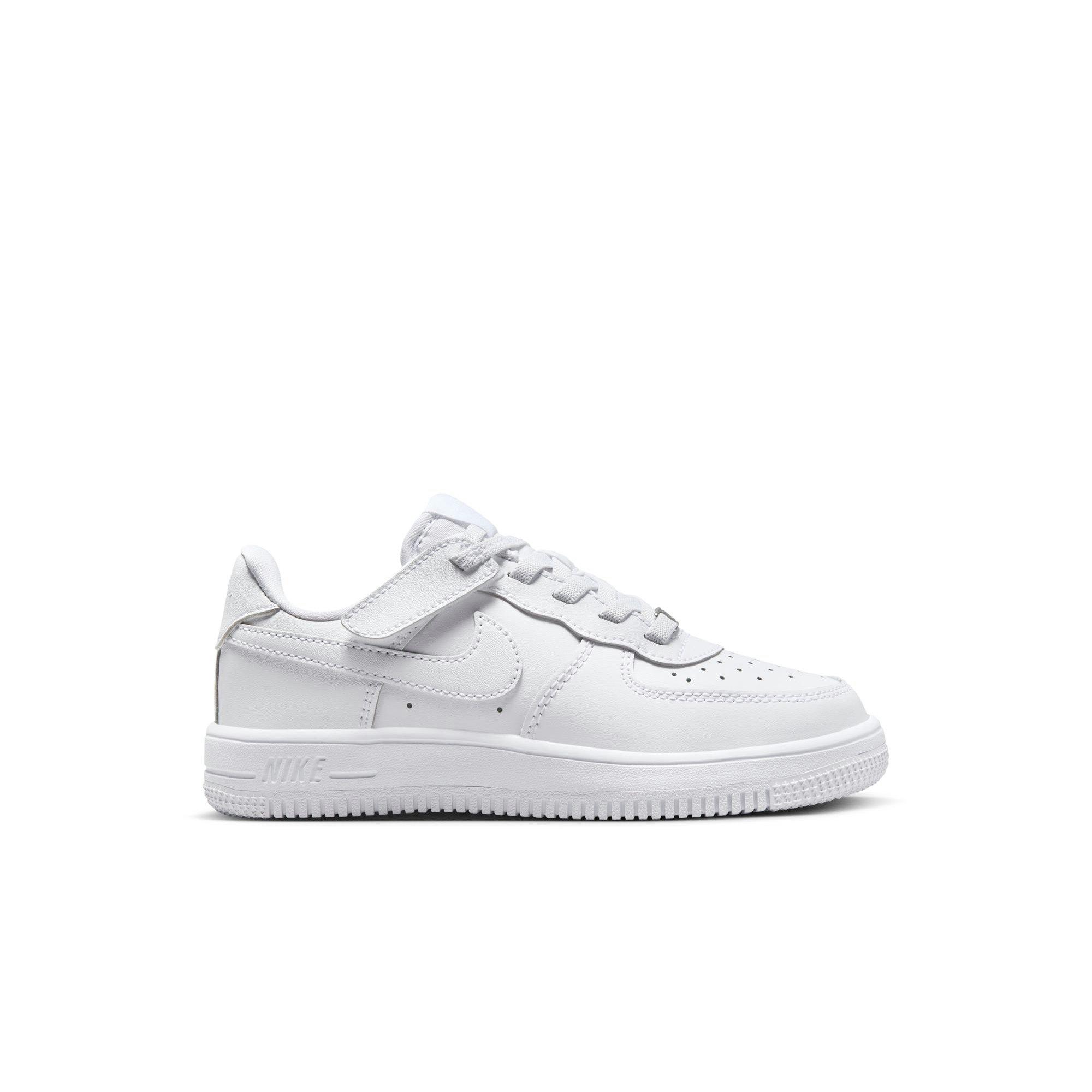 Nike Air Force 1 Low EasyOn "White" Preschool Boys' Shoe - WHITE