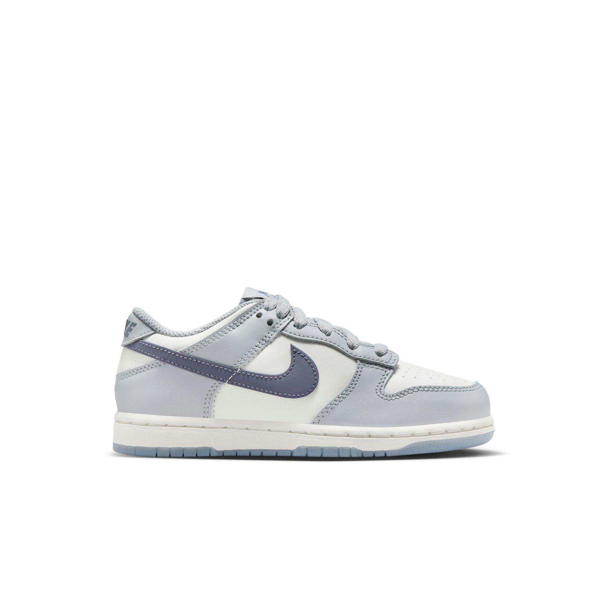 Nike Dunk Low Summit White/Light Carbon/Wolf Grey Grade School Boys' Shoe  - Hibbett | City Gear