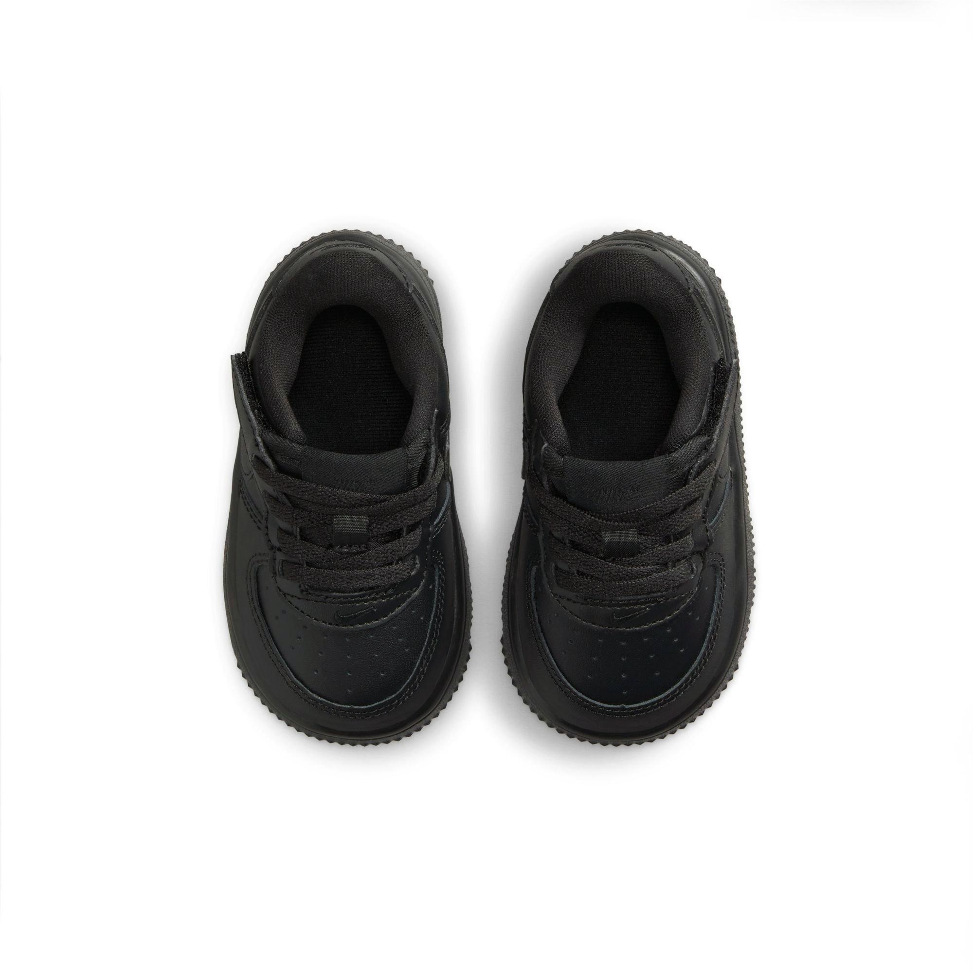 Nike Air Force 1 Low EasyOn Toddler Boys' Black Shoe