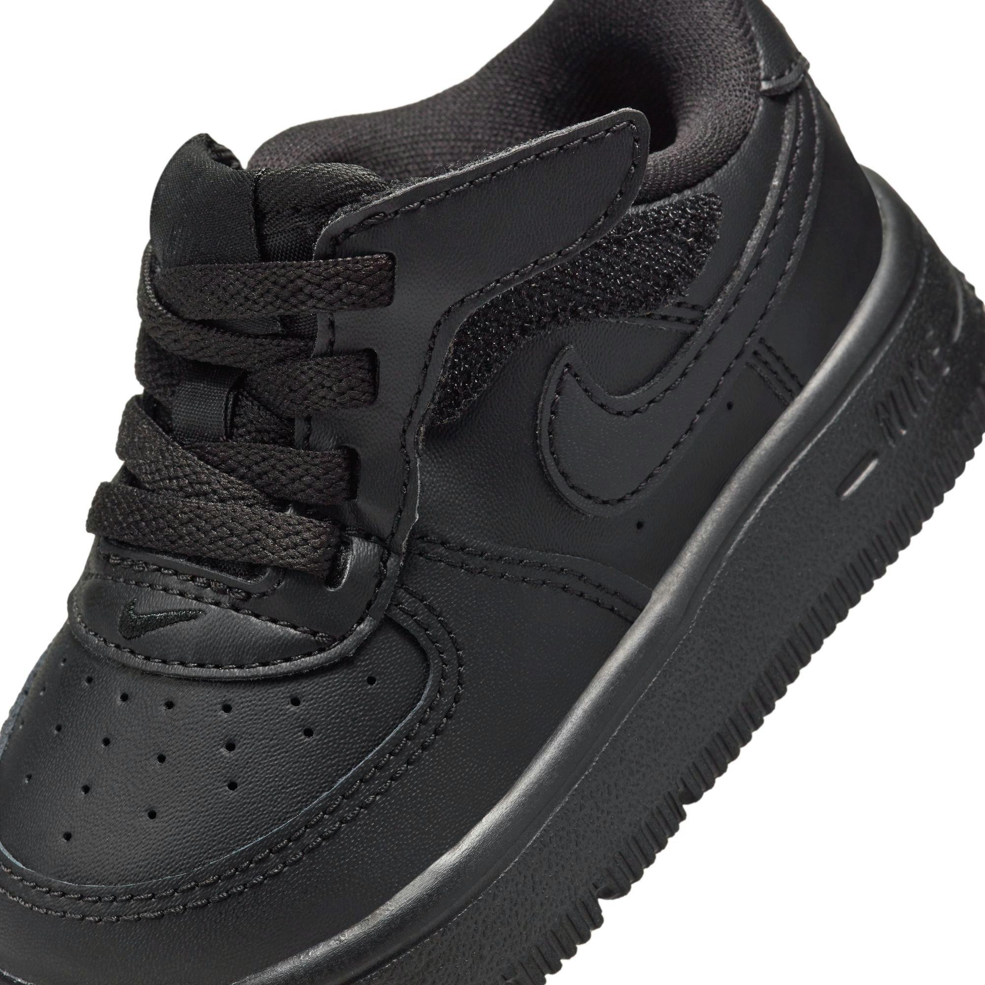 Nike Air Force 1 Low EasyOn Toddler Boys' Black Shoe