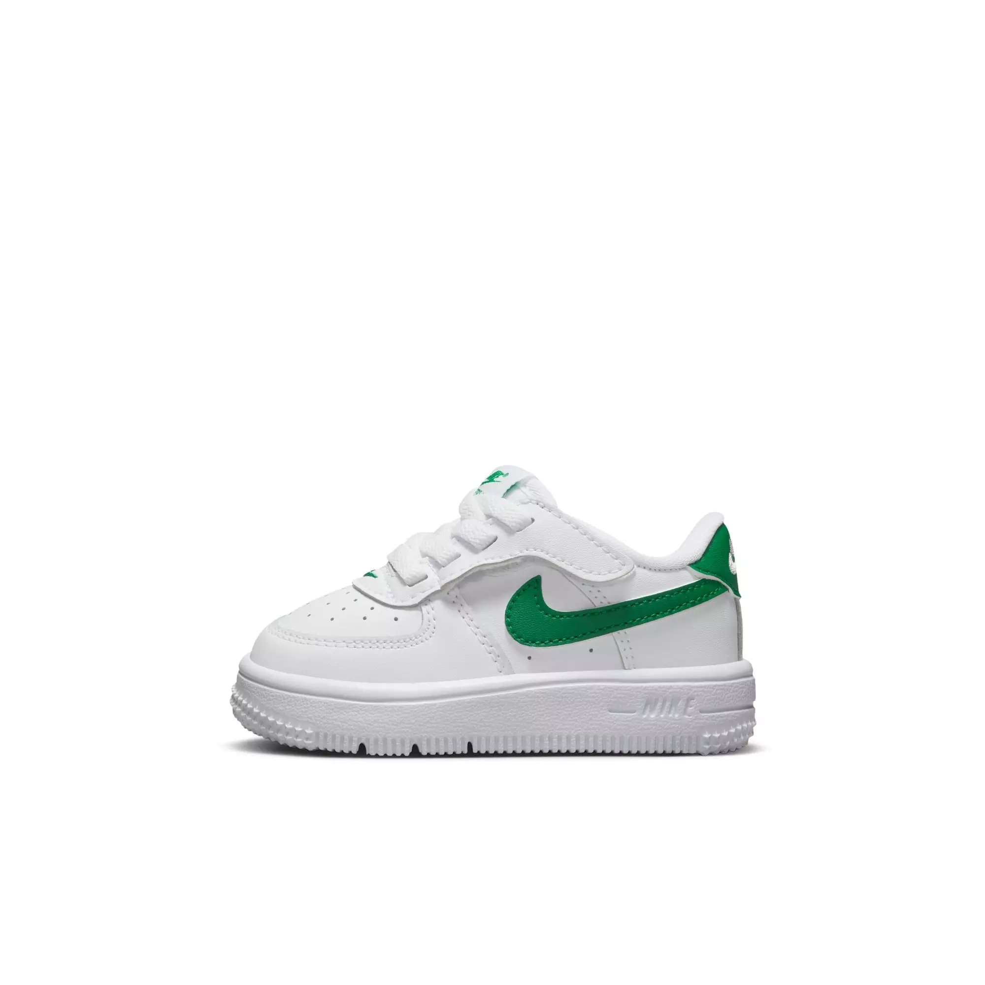 Nike Air Force 1 Low EasyOn "White/Malachite" Toddler Boys' Shoe - WHITE/GREEN