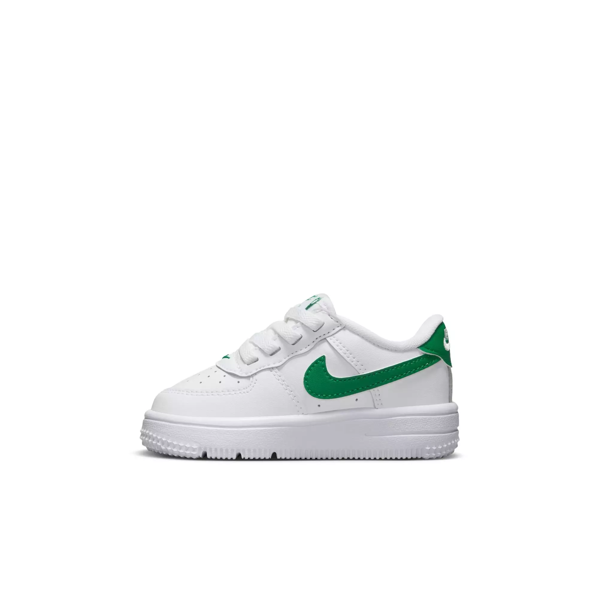 Nike Air Force 1 Low EasyOn "White/Malachite" Toddler Boys' Shoe - WHITE/GREEN