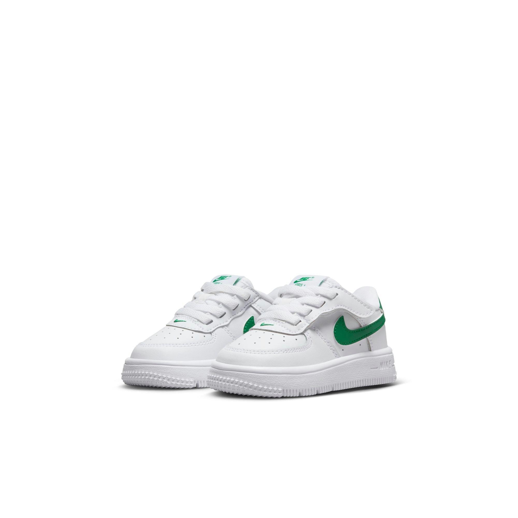 Nike Air Force 1 Low EasyOn "White/Malachite" Toddler Boys' Shoe - WHITE/GREEN Thumbnail View 5