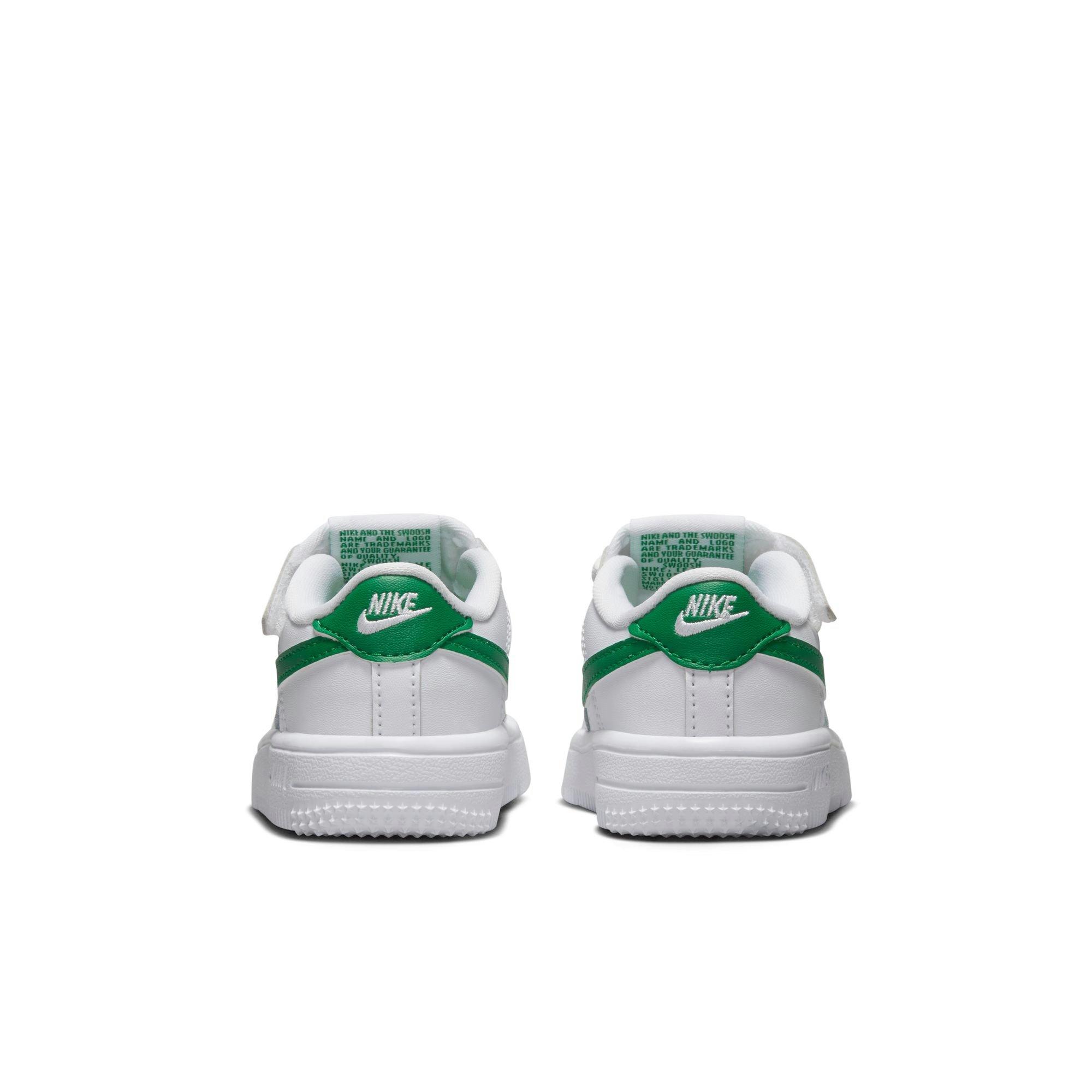 Nike Air Force 1 Low EasyOn "White/Malachite" Toddler Boys' Shoe - WHITE/GREEN Thumbnail View 6