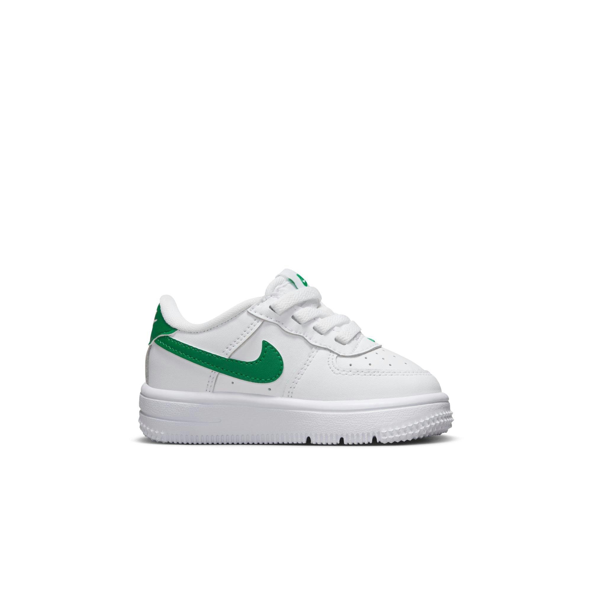 Nike Air Force 1 Low EasyOn "White/Malachite" Toddler Boys' Shoe - WHITE/GREEN Thumbnail View 2