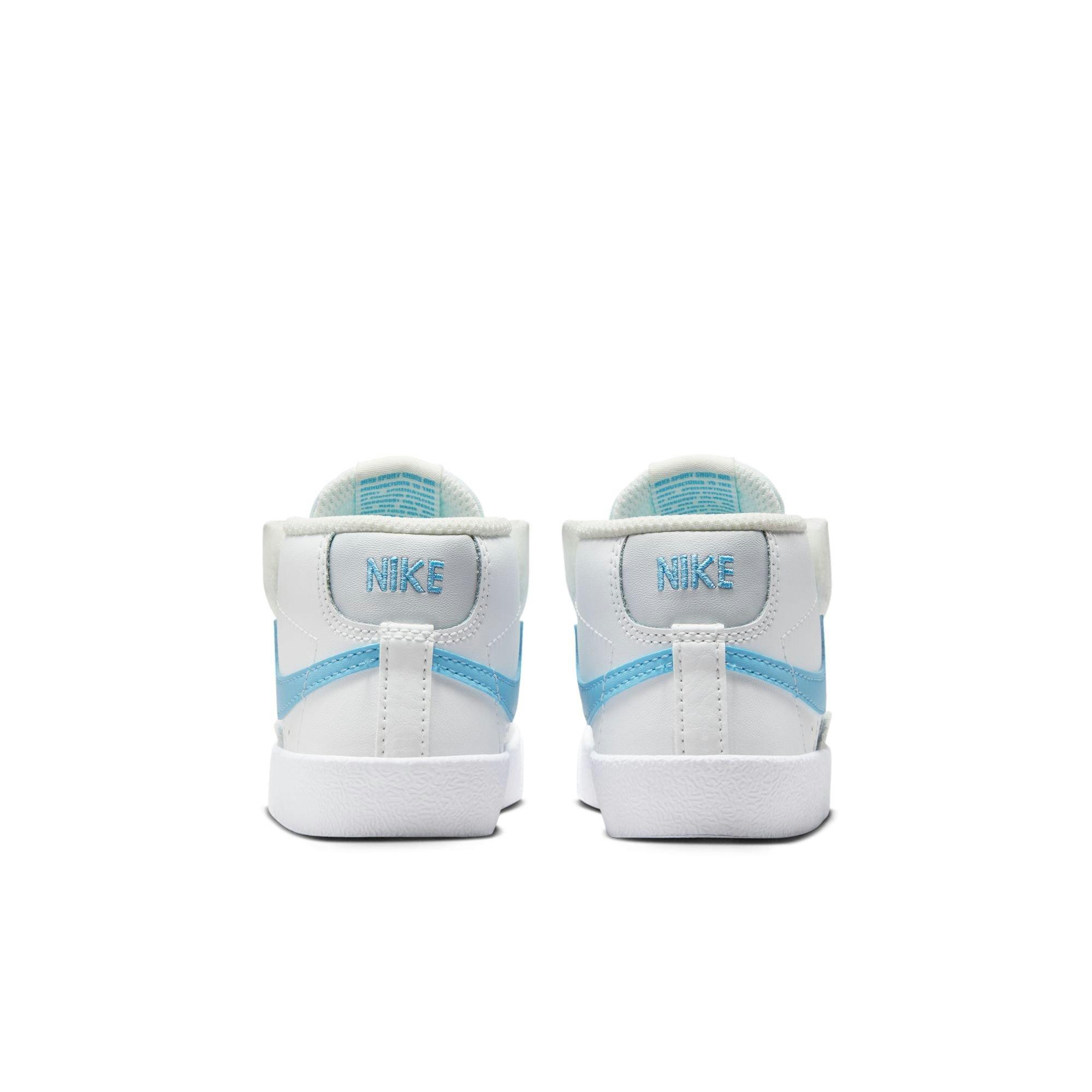 Nike Blazer Mid '77 Toddler Boys'  "Summit White/Aquarius Blue/Photon Dust" Shoe