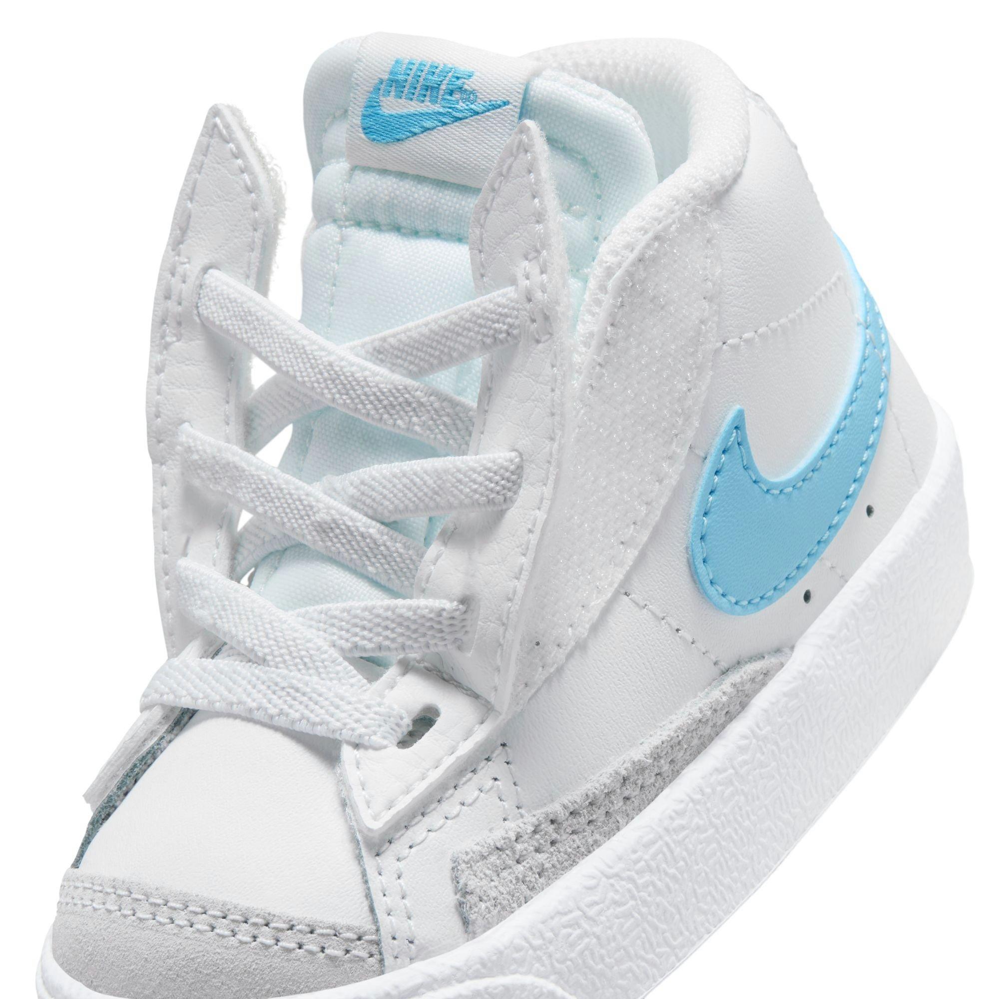 Nike Blazer Mid '77 Toddler Boys'  "Summit White/Aquarius Blue/Photon Dust" Shoe