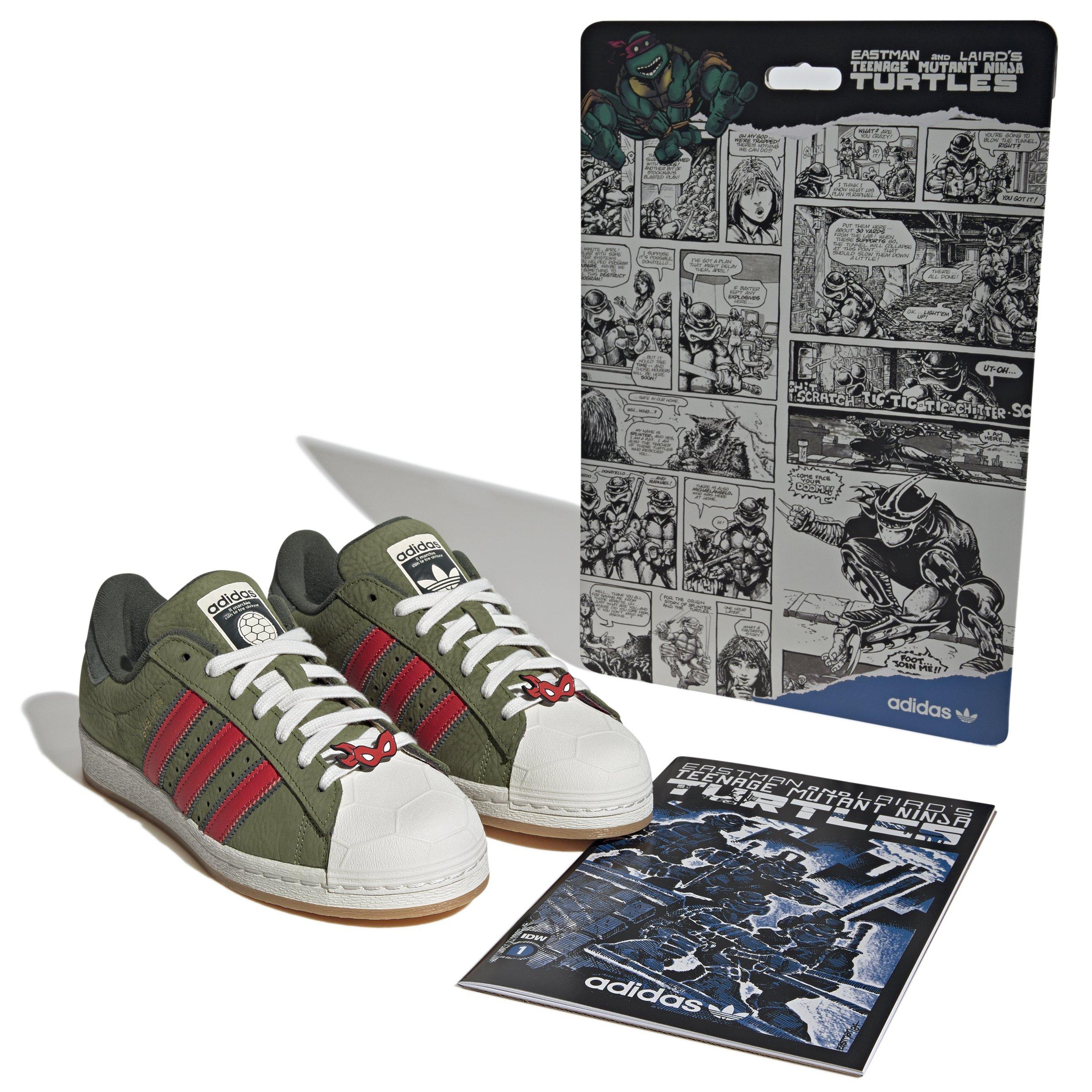 adidas Originals Superstar Grade School Kids' "TMNT Shell-toe" Shoe