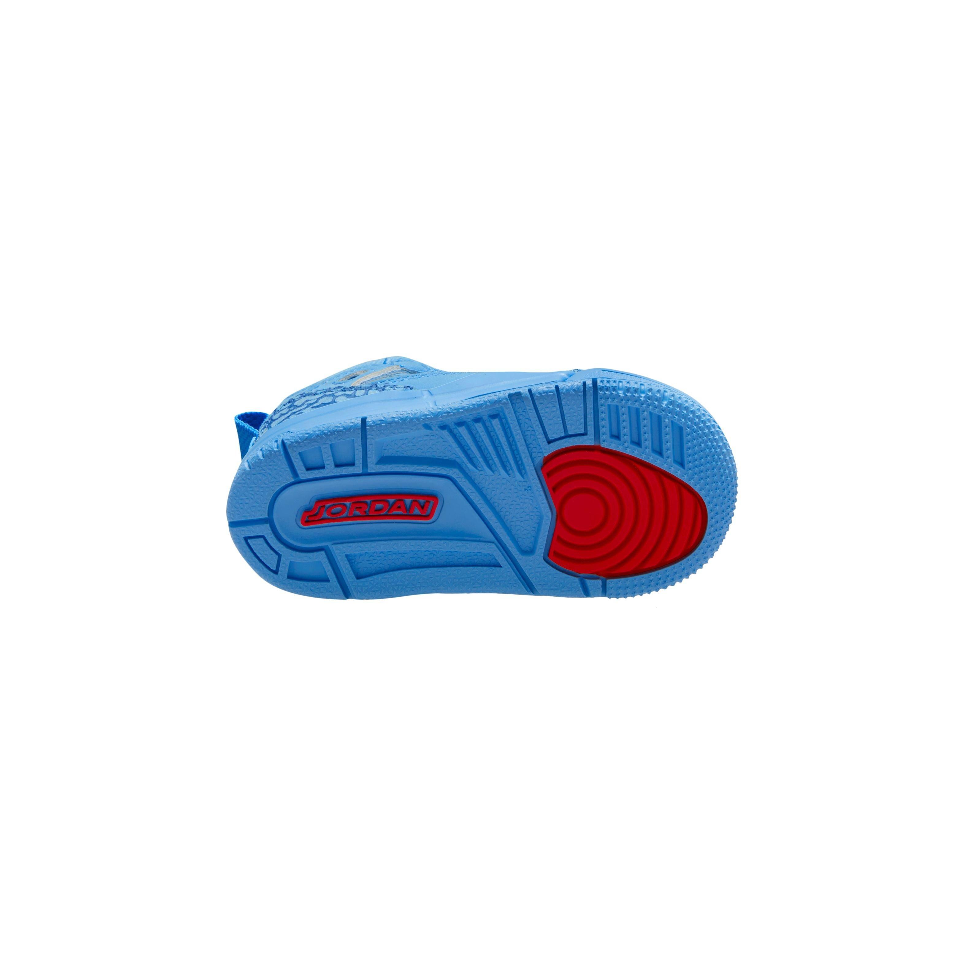 Jordan Spizike Low "Houston Oilers" Toddler Kids' Shoe - FOOTBALL BLUE/FOUNTAIN BLUE Thumbnail View 4