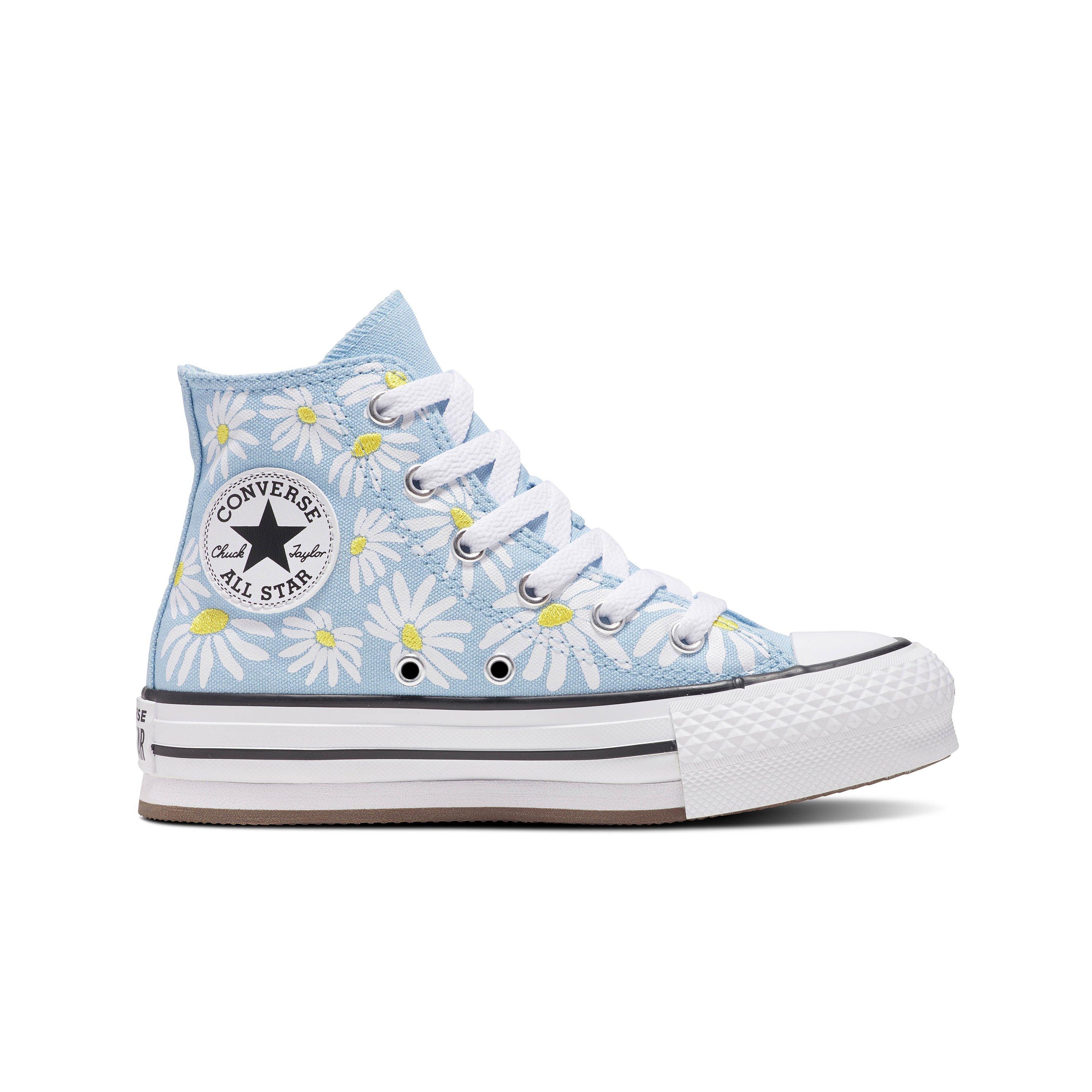 Converse Chuck Taylor All Star Lift Floral Preschool Girls Shoe Hibbett