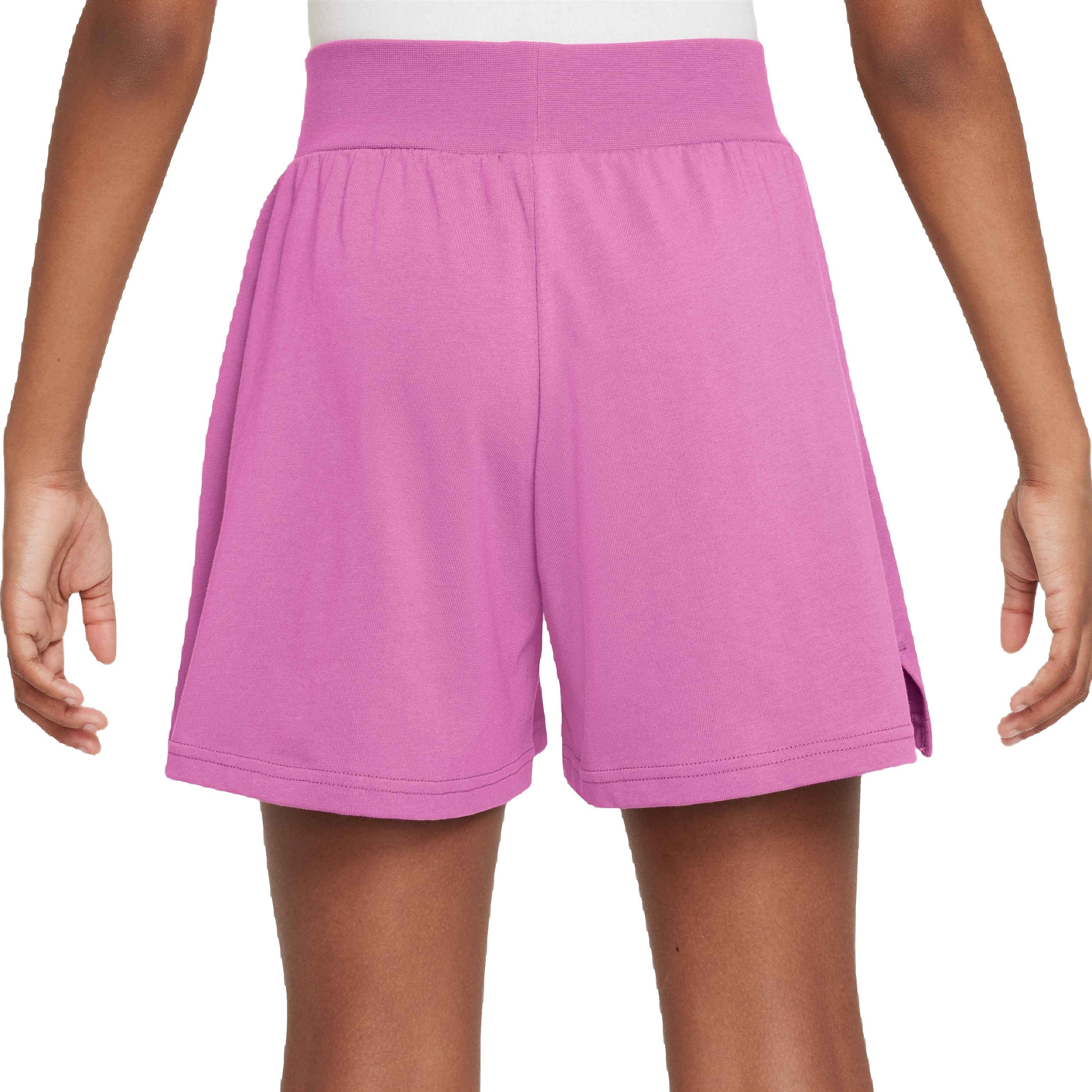 Nike Jersey Big Girls' Pink Shorts