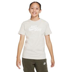 Nike Big Kids' JDI Swoosh Tee-Tan