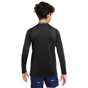 Nike Big Boys' Compression Longsleeve Tee - Black