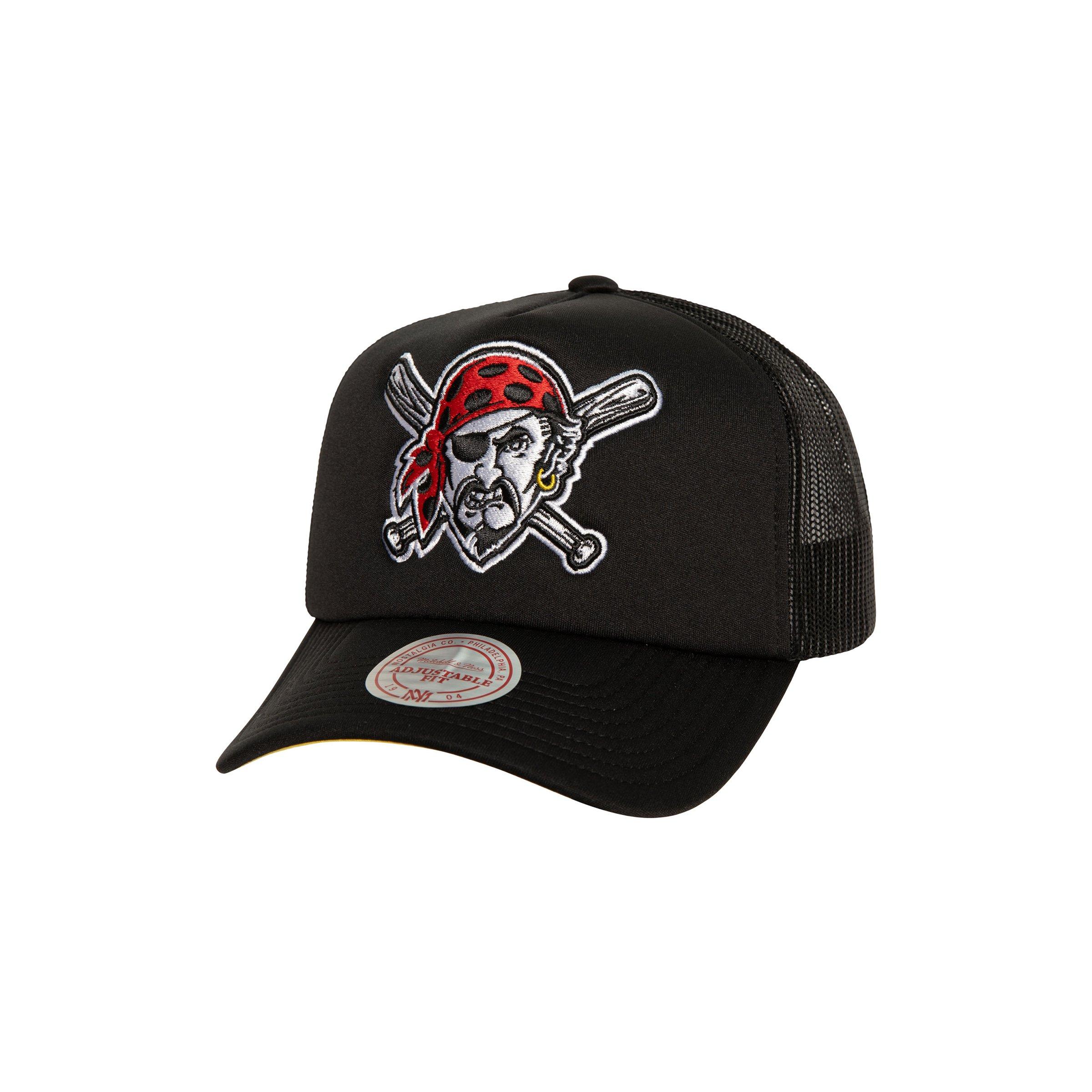 Mitchell & Ness Pittsburgh Pirates MLB Evergreen Trucker Snapback-Green - BLACK