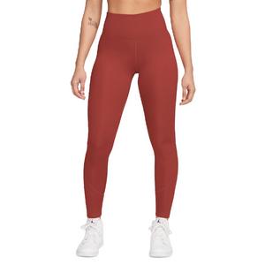 Nike Plus Training High Waisted Color Block Leggings In Pink And Gold