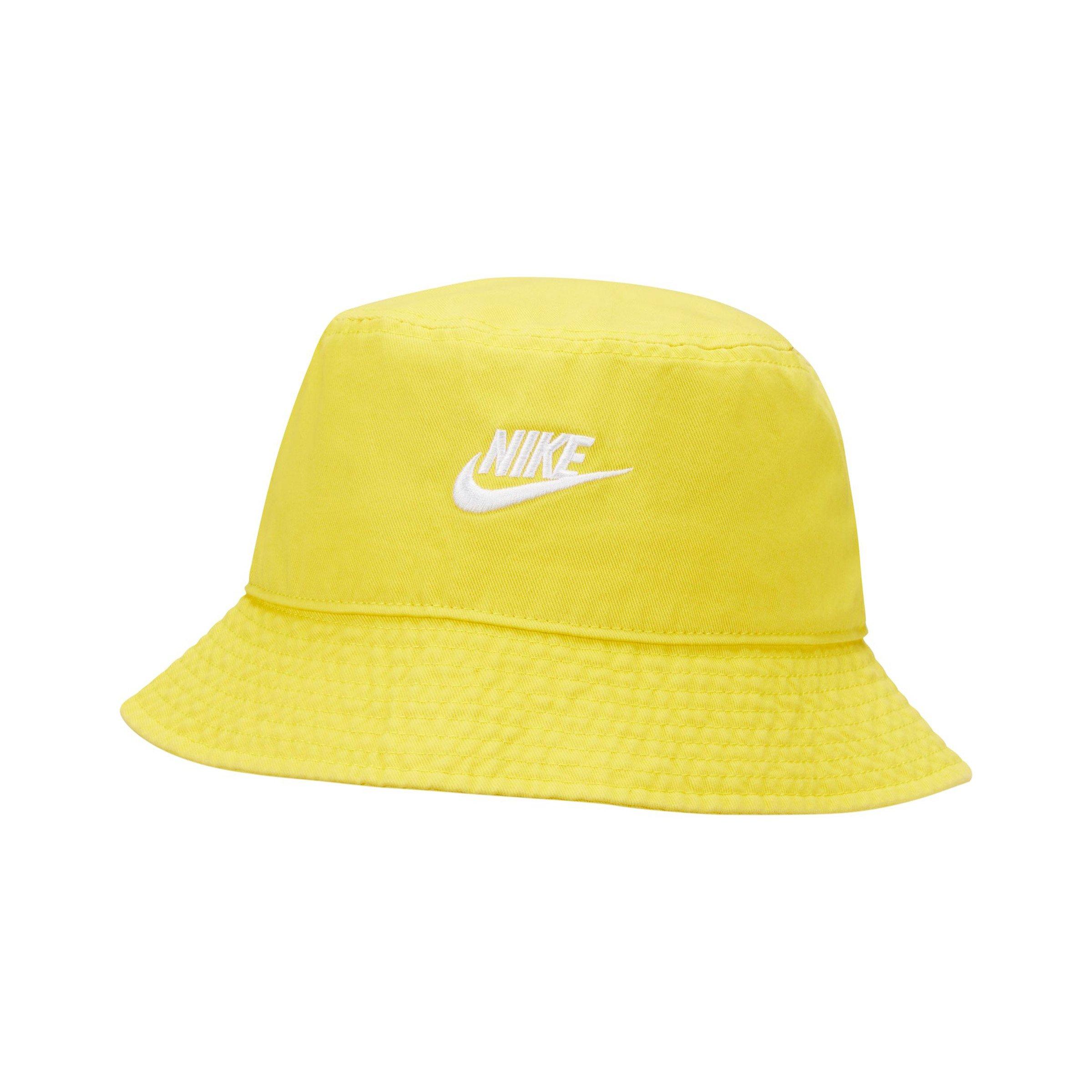 New Women's Bucket Hats Yellow. Nike UK