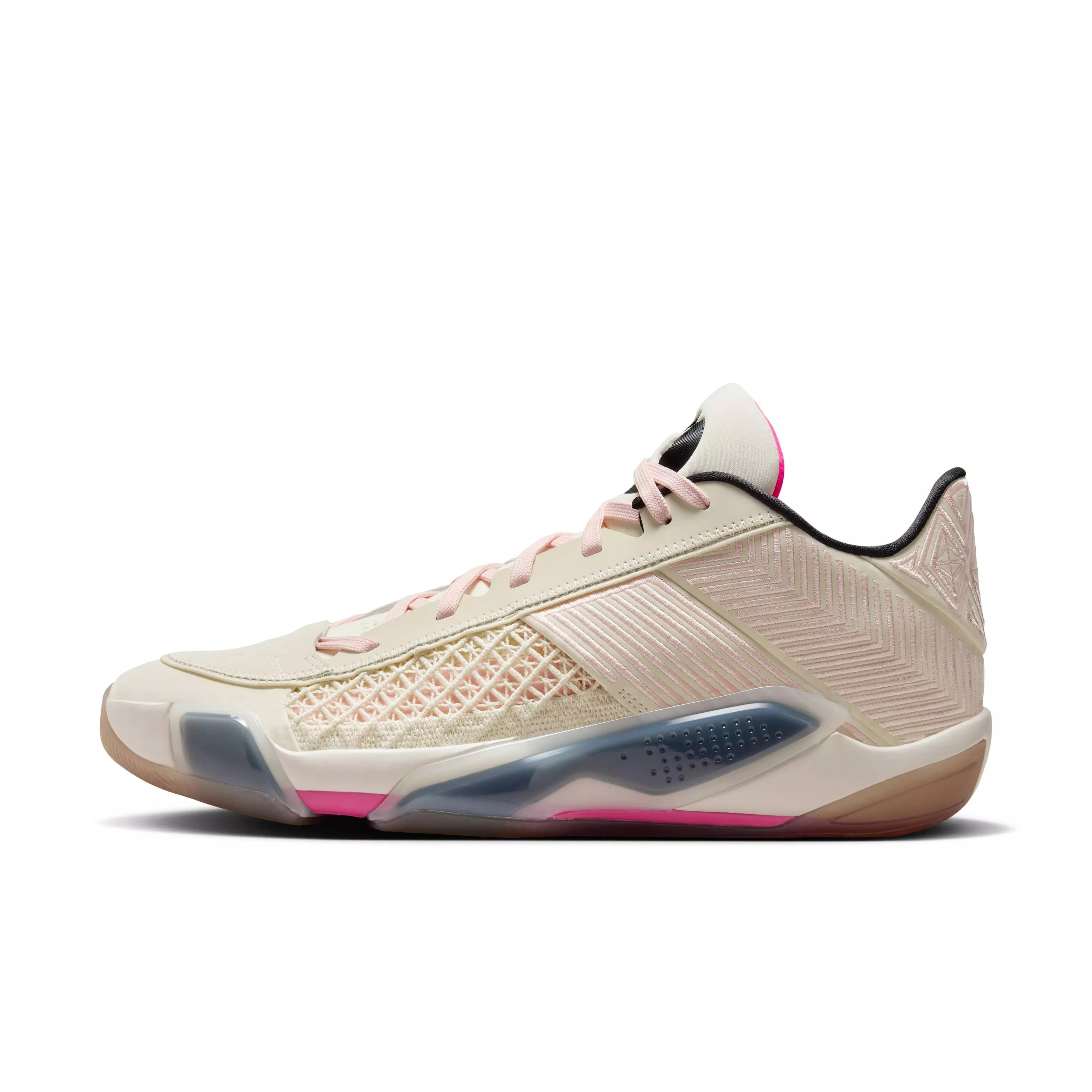 Jordan XXXVIII Low "Coconut Milk" Men's Basketball Shoe - COCONUT MILK/BLACK/ATMOSPHERE