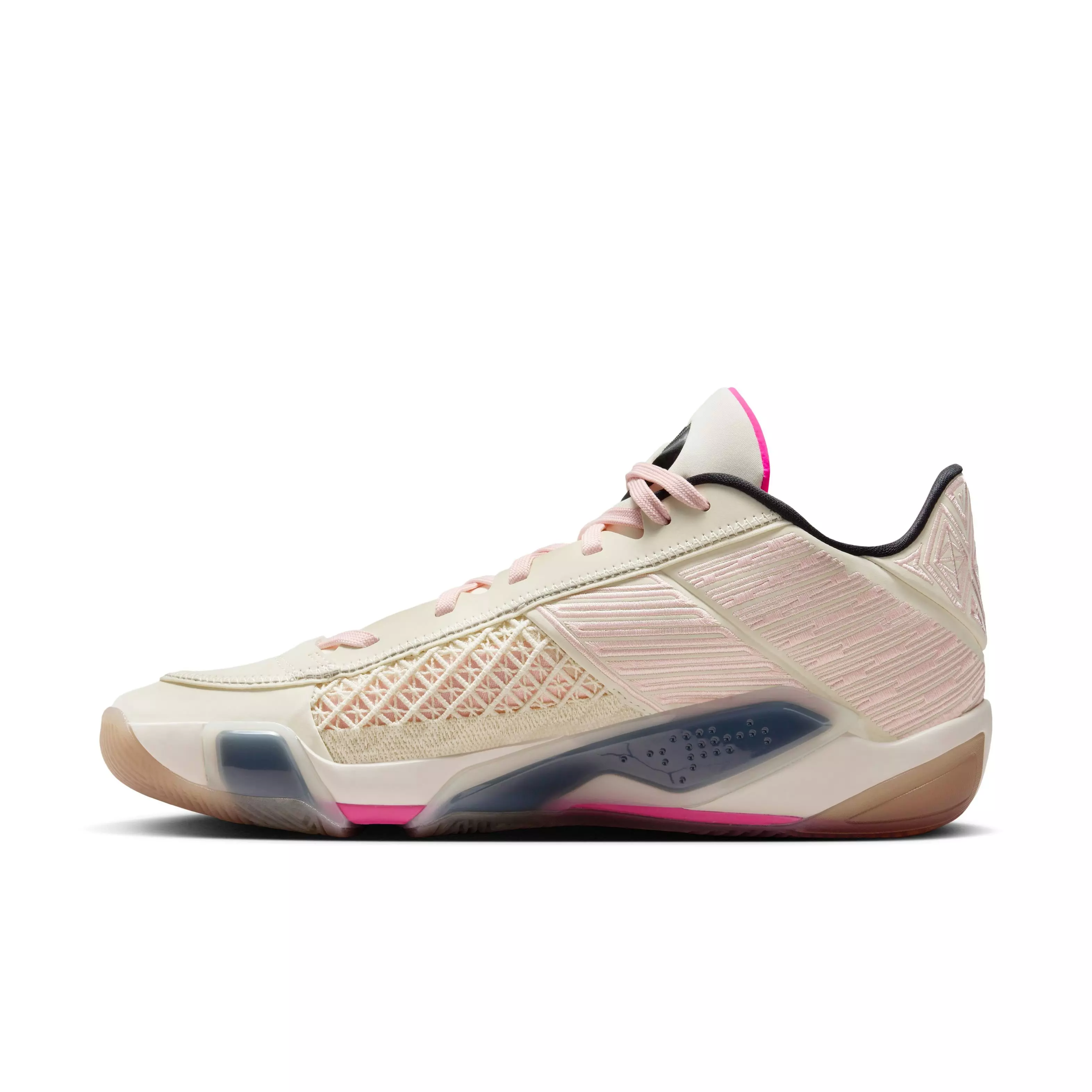 Jordan XXXVIII Low "Coconut Milk" Men's Basketball Shoe - COCONUT MILK/BLACK/ATMOSPHERE