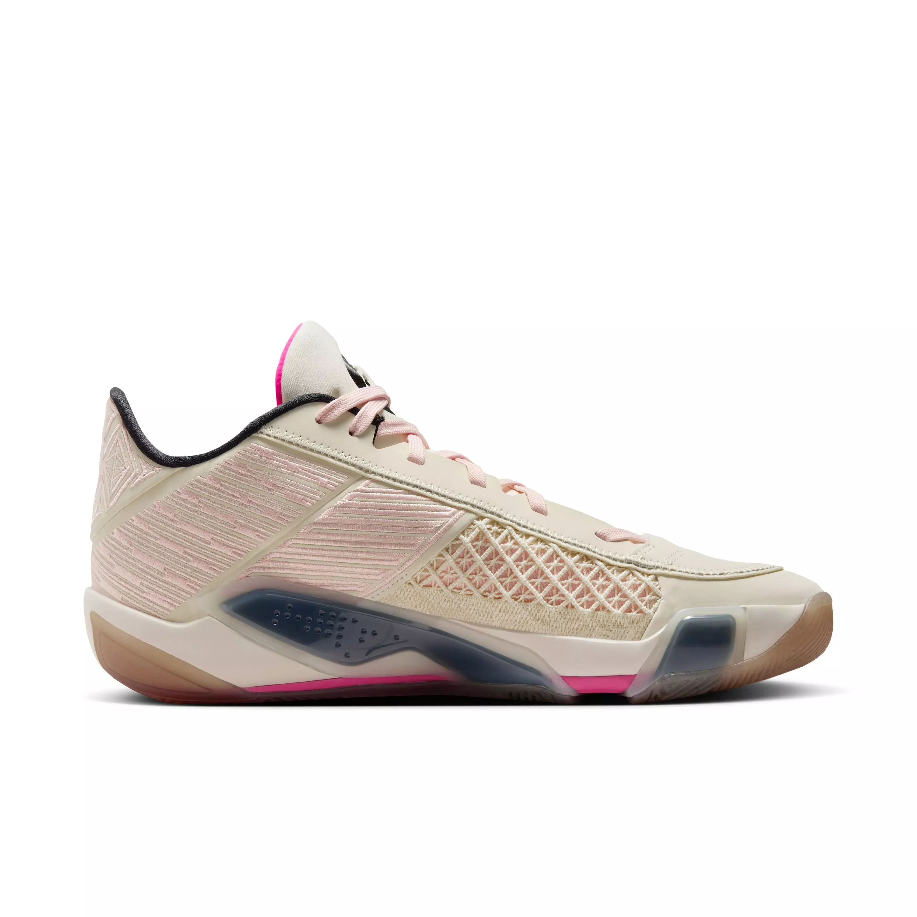 Jordan XXXVIII Low "Coconut Milk" Men's Basketball Shoe - COCONUT MILK/BLACK/ATMOSPHERE