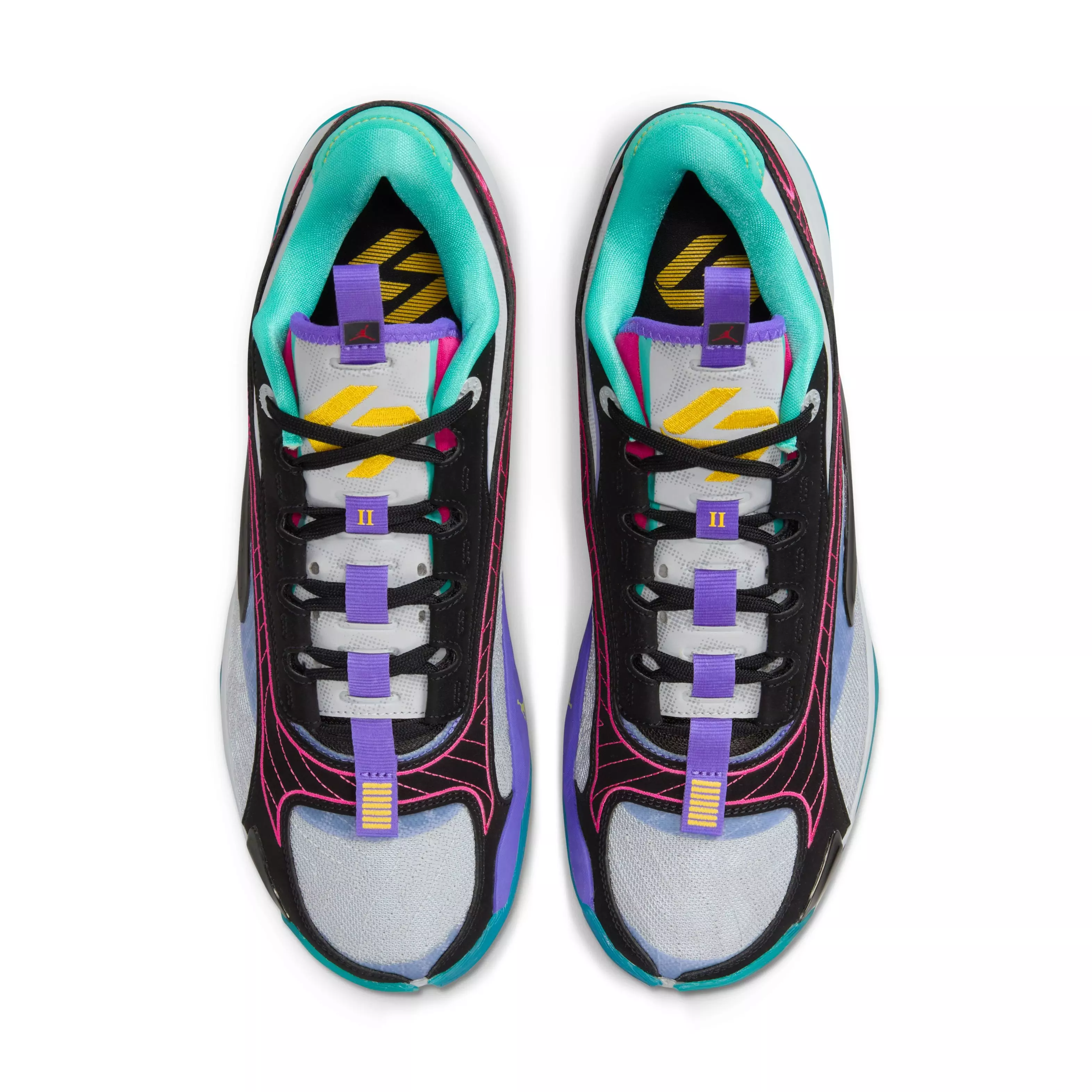 Jordan Luka 2 "Wolf Grey/Speed Yellow/Black" Men's Basketball Shoe - WOLF GREY/SPEED YELLOW/BLACK