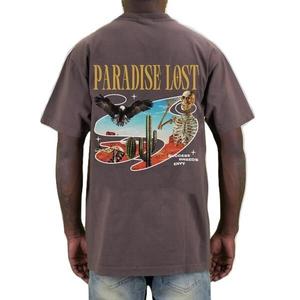Paradise Lost Men's Flames Tee - Mocha