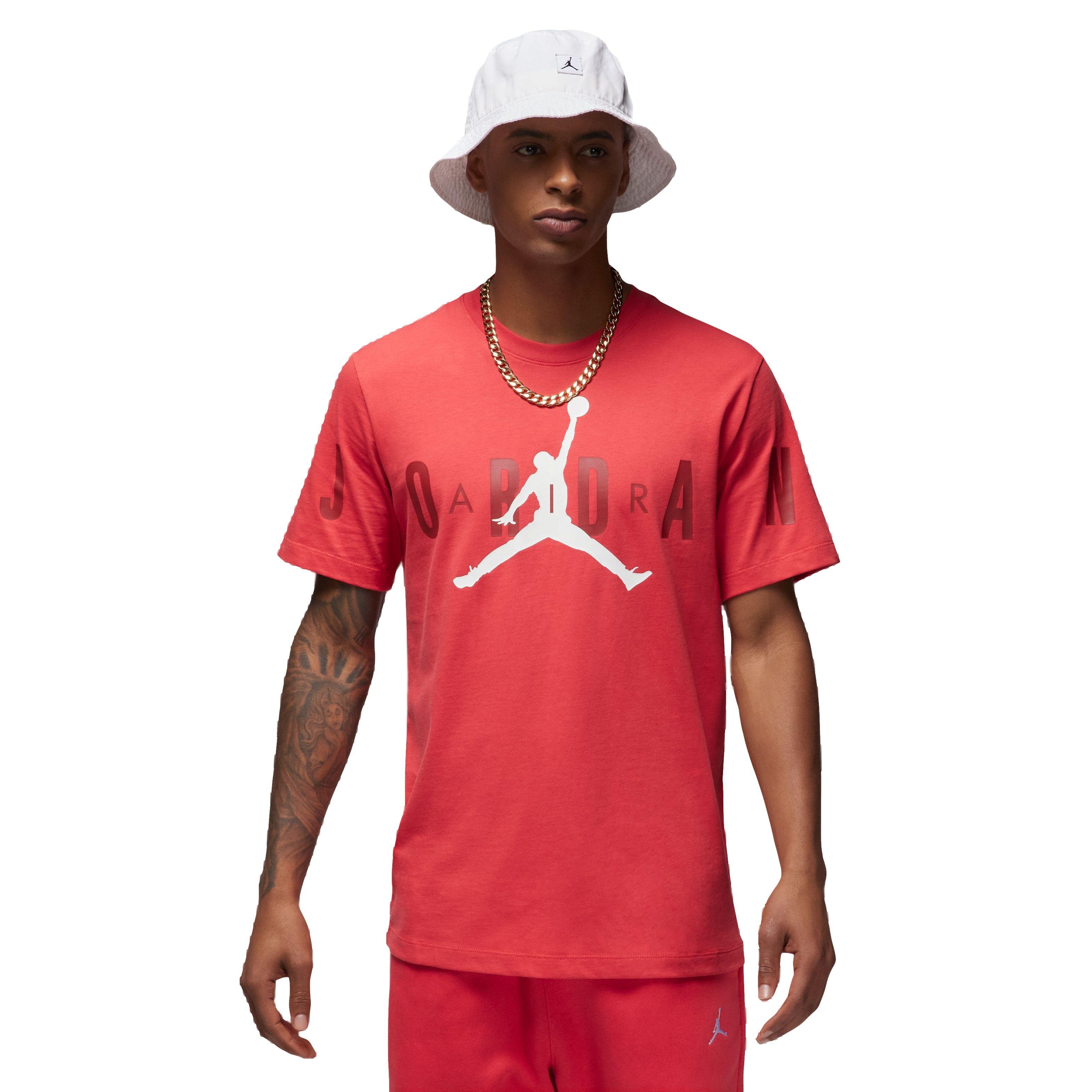 Jordan Men's Air Stretch Tee - RED Thumbnail View 1