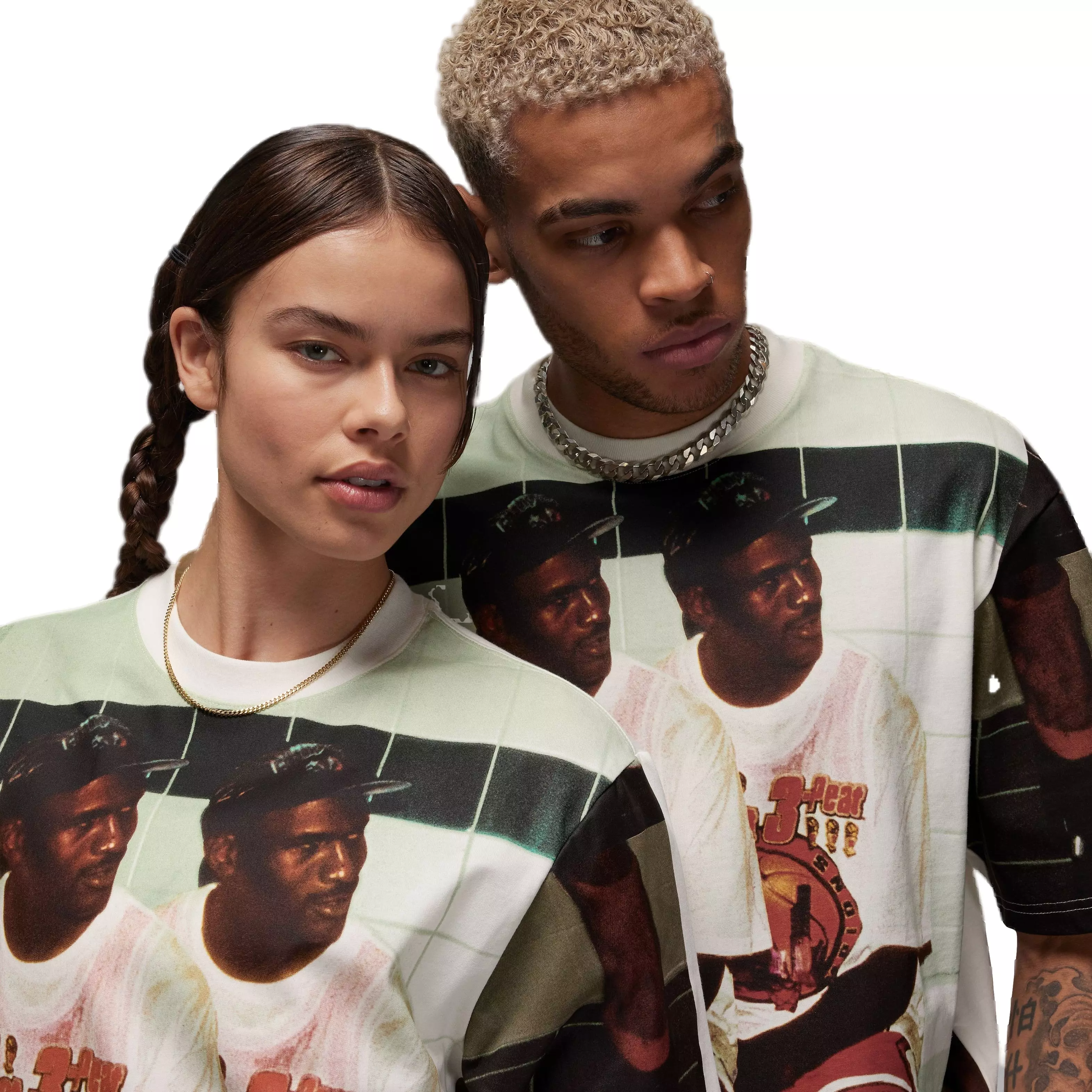 Jordan Men's Flight Heritage Tee - BLACK/WHITE