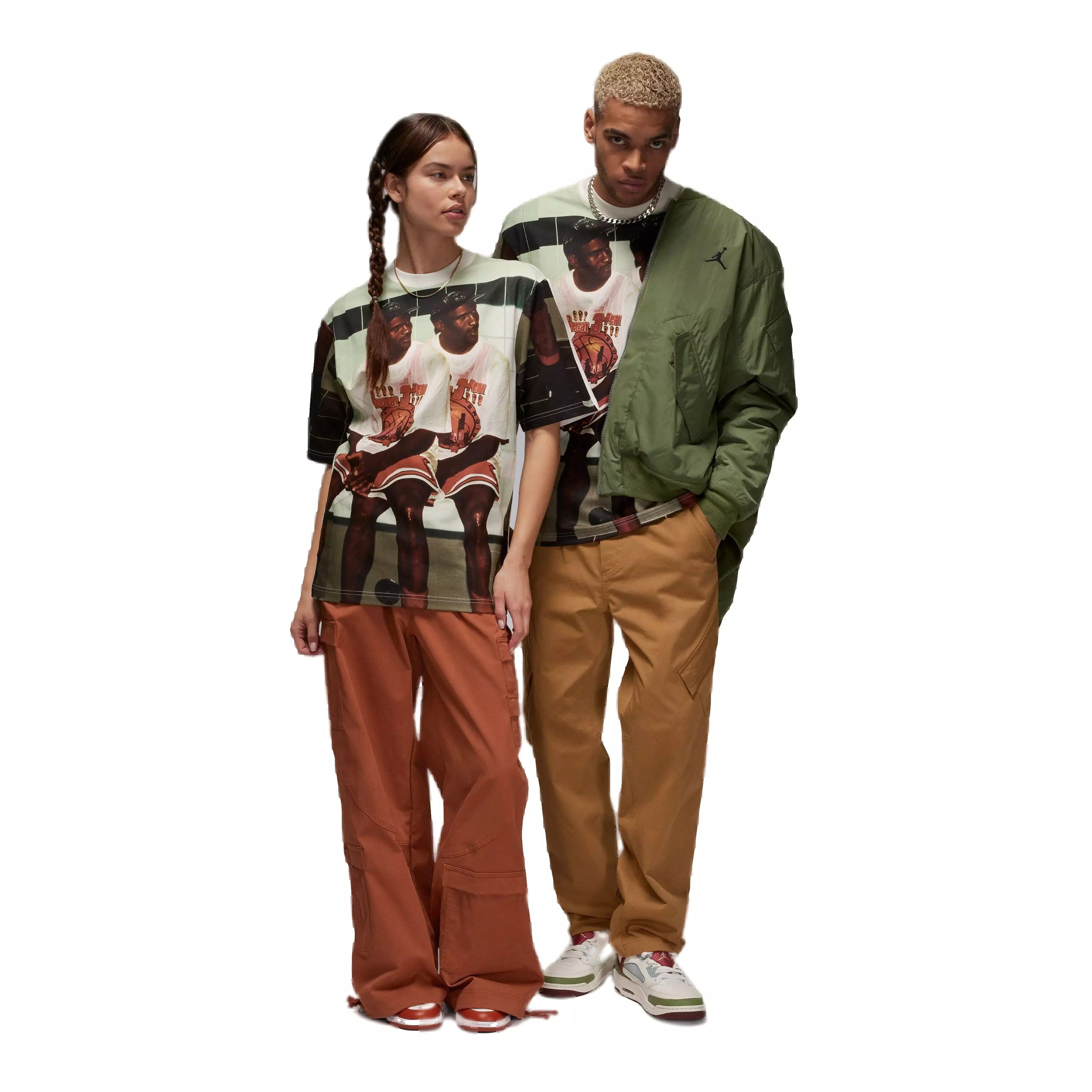 Jordan Men's Flight Heritage Tee - BLACK/WHITE