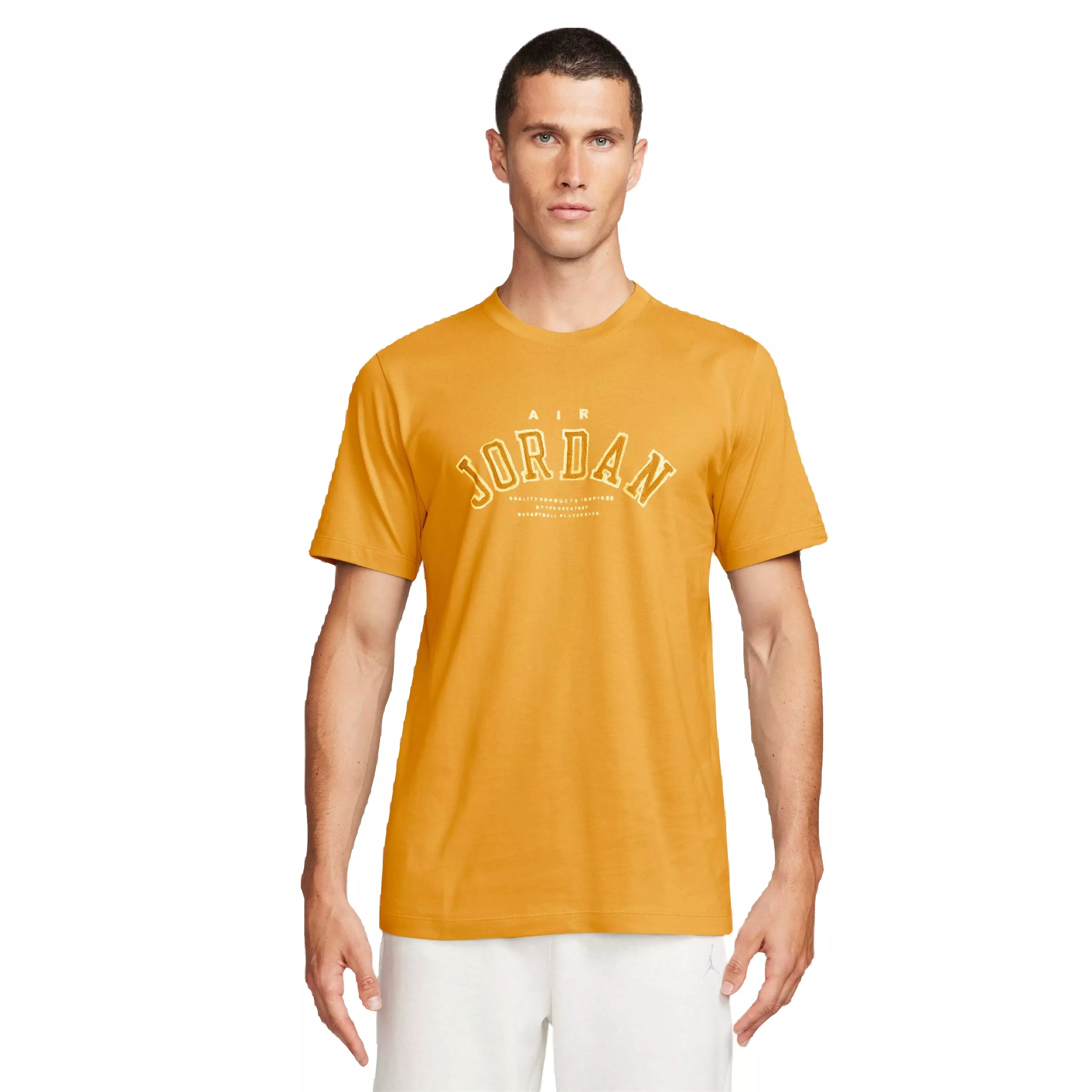 Jordan Men's Essentials Arch Tee - Yellow - YELLOW
