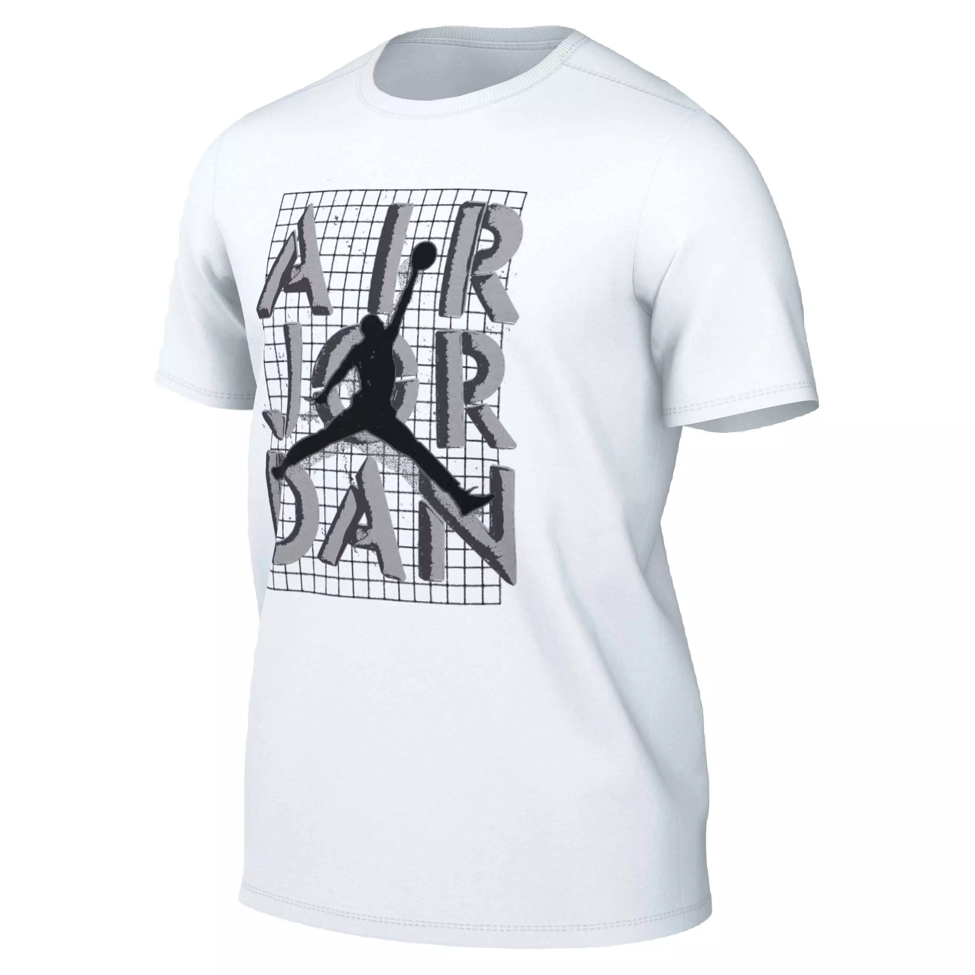 Jordan Men's Jumpman Stack Tee - Grey - GREY