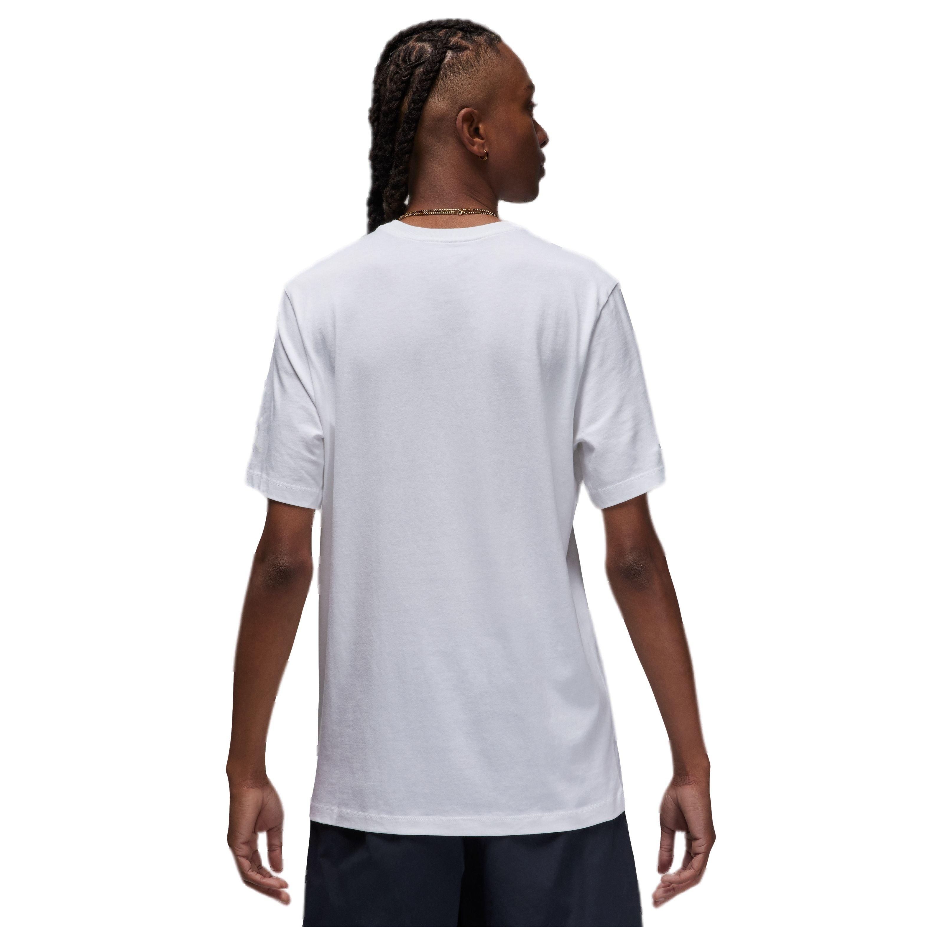 Jordan Men's Brand Watercolor Tee - White - WHITE Thumbnail View 2