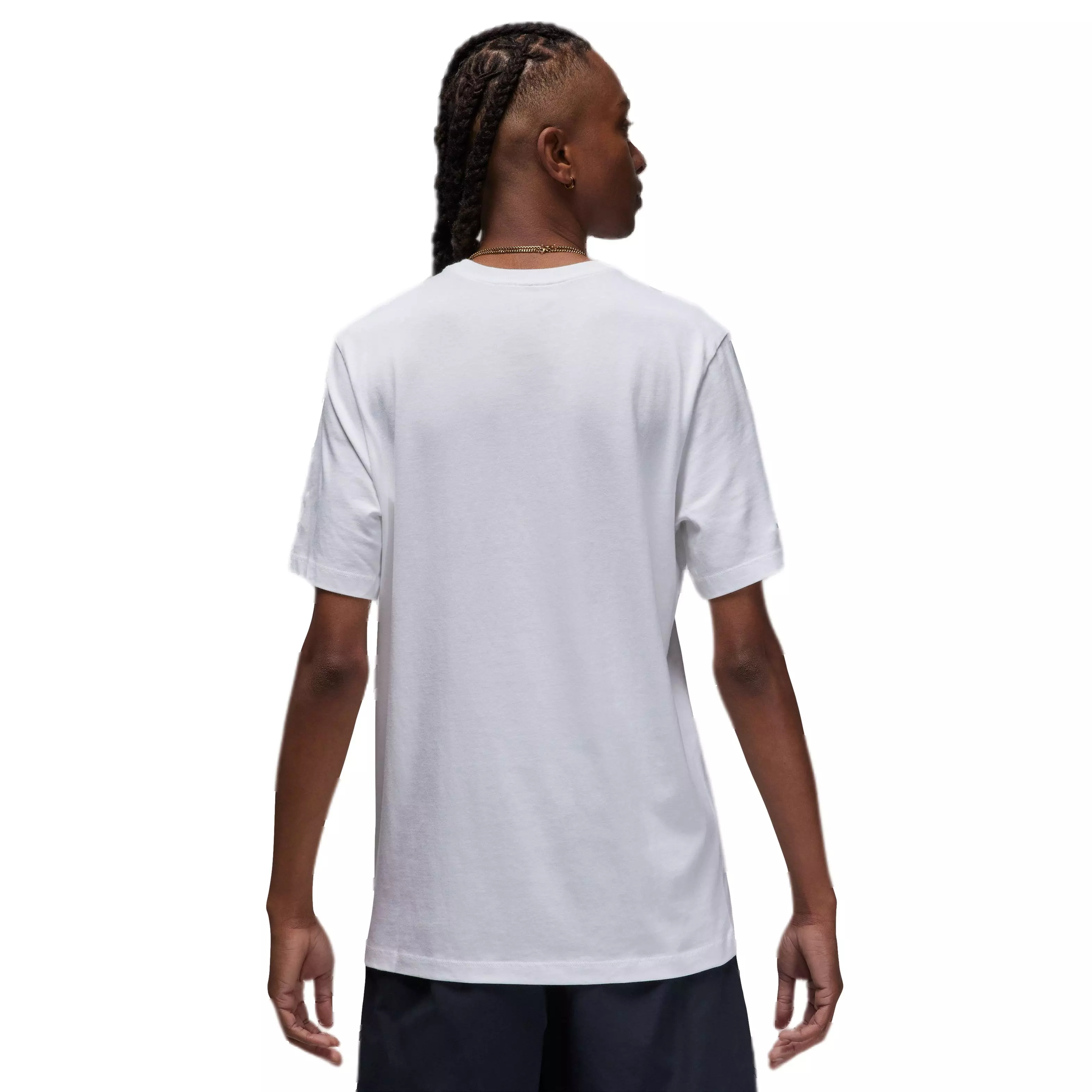 Jordan Men's Brand Watercolor Tee - White - WHITE