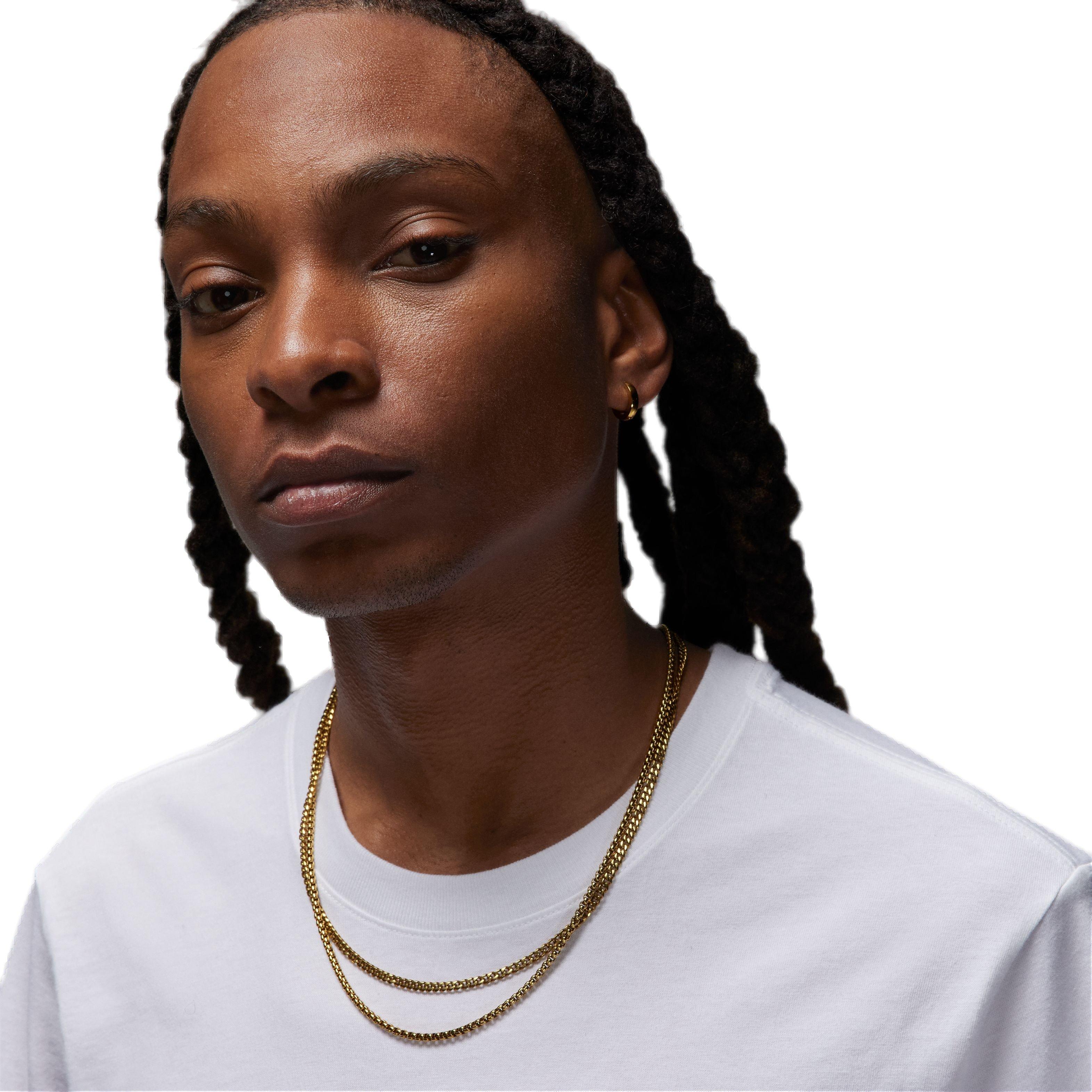 Jordan Men's Brand Watercolor Tee - White - WHITE Thumbnail View 3