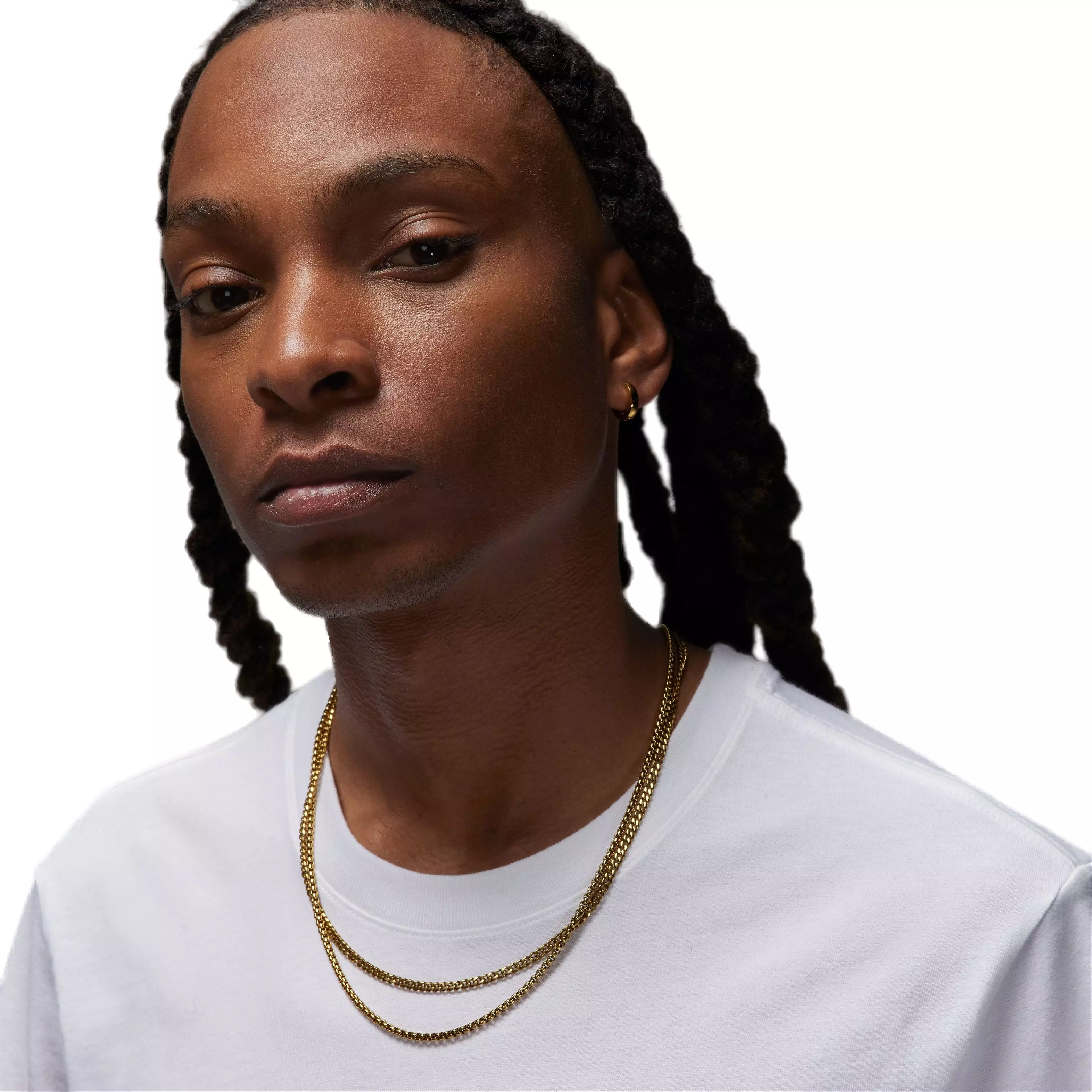 Jordan Men's Brand Watercolor Tee - White - WHITE