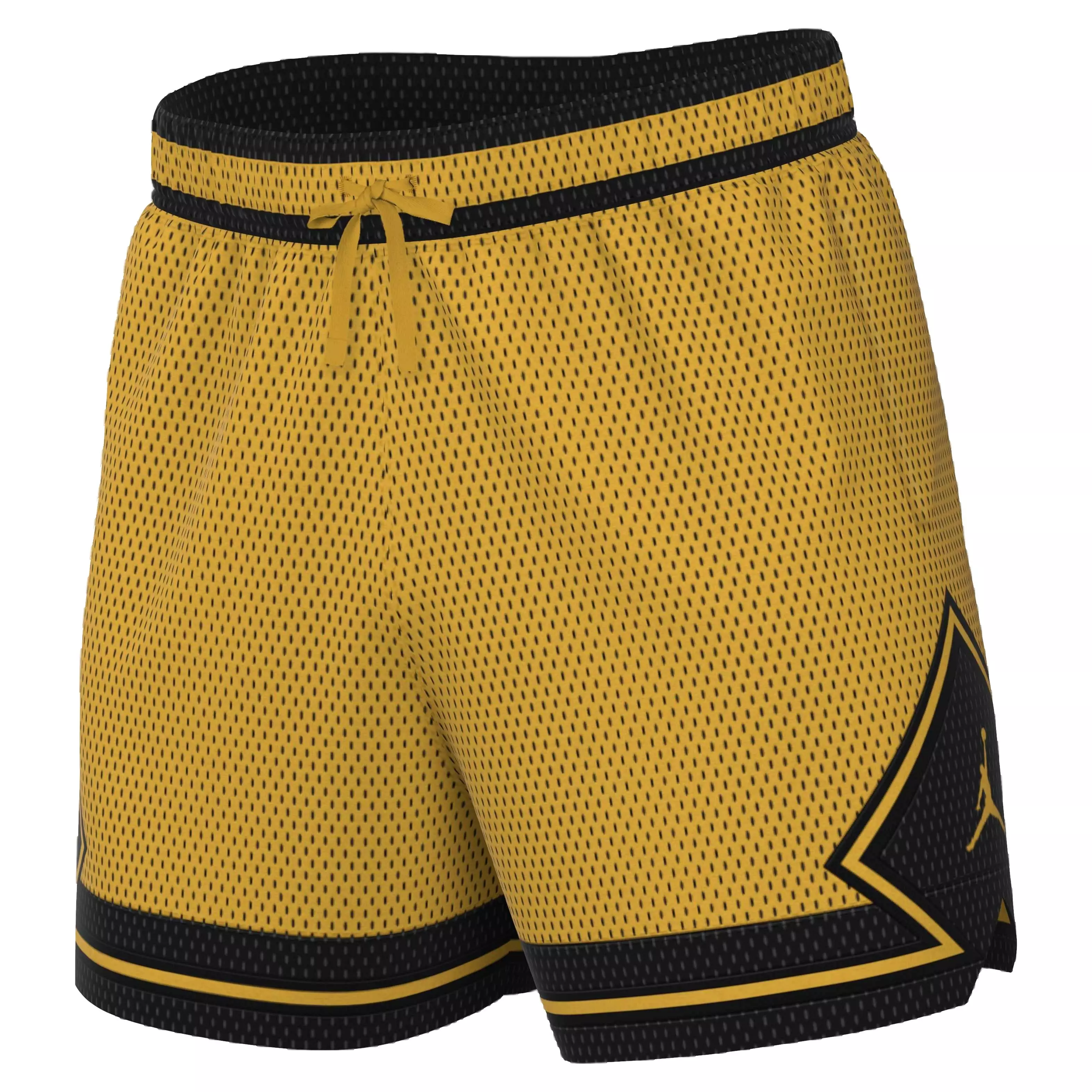 Jordan Men's Dri-FIT Sport Diamond Shorts - Yellow - Hibbett