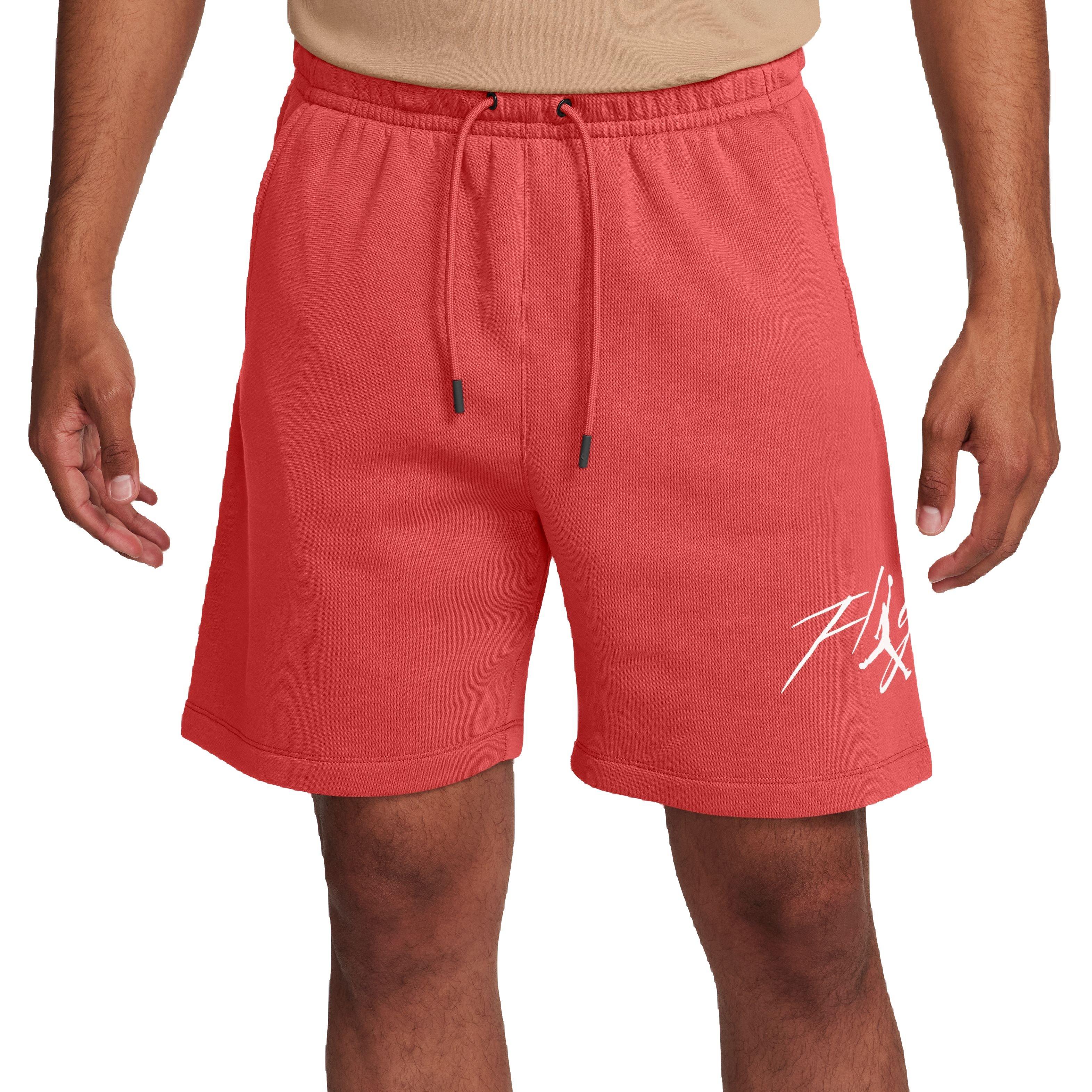 Jordan Men's Essentials Fleece Shorts-Red - RED Thumbnail View 1
