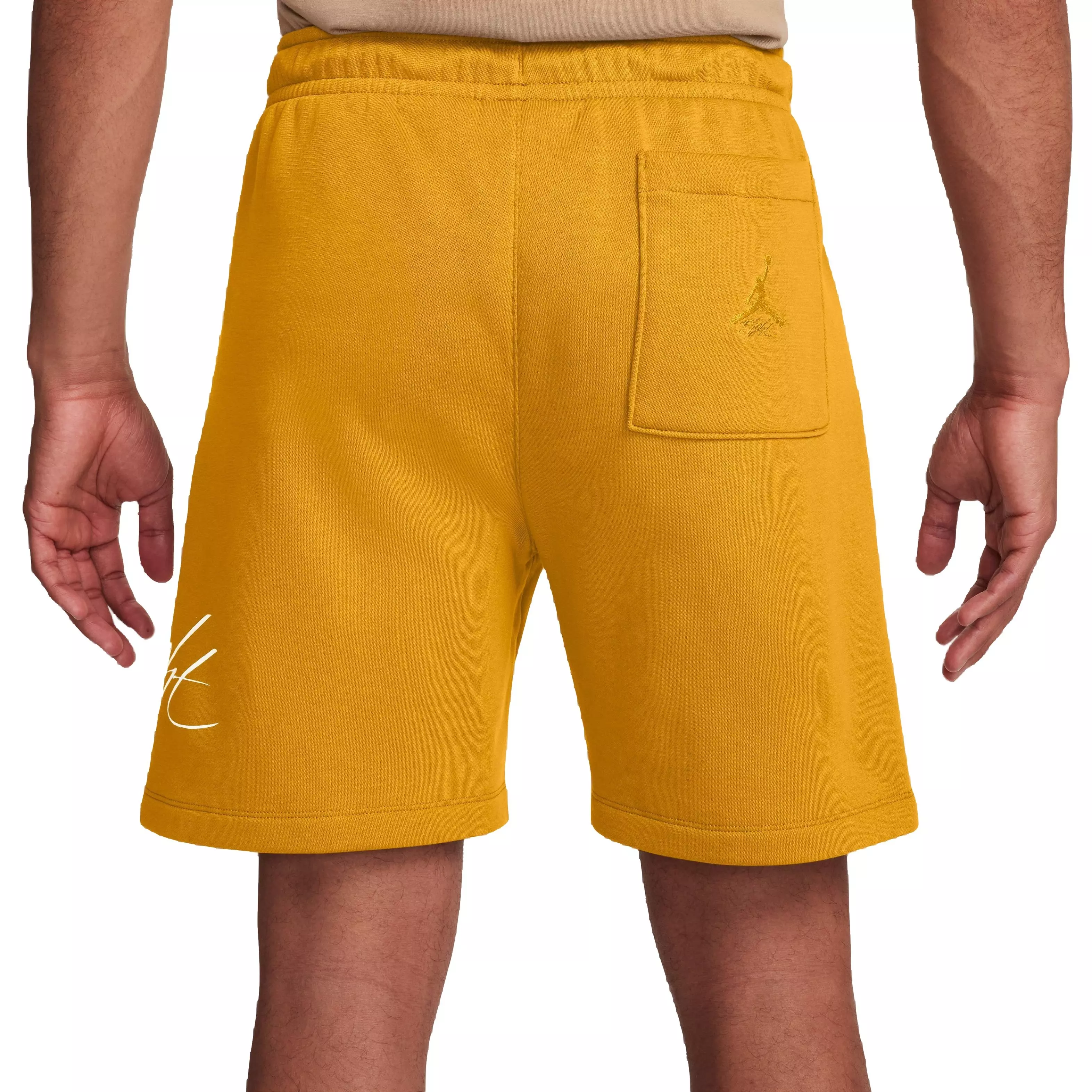 Jordan Men's Essentials Fleece Shorts - Yellow - YELLOW