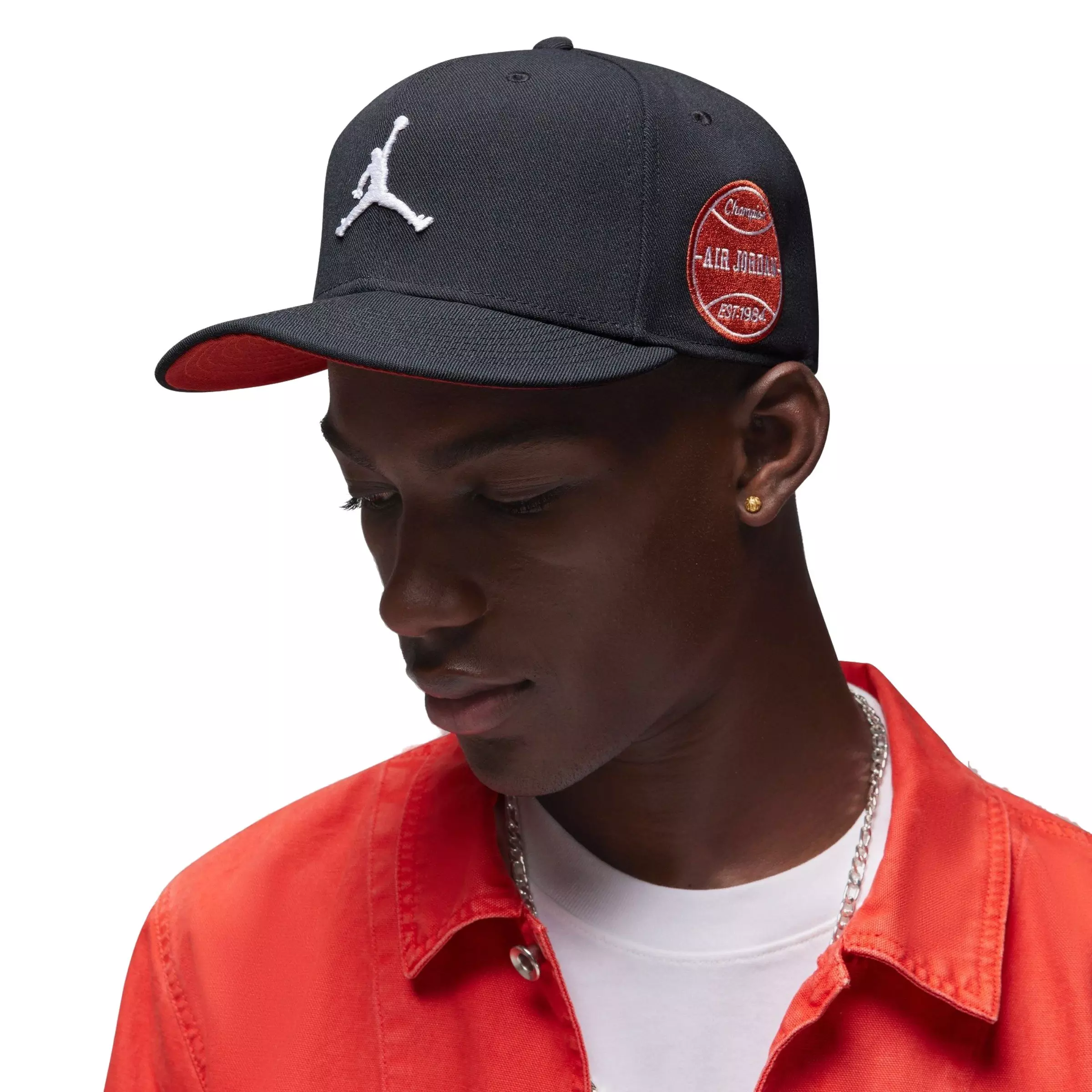 Jordan Pro Flight MVP Patch Snapback-Black - BLACK