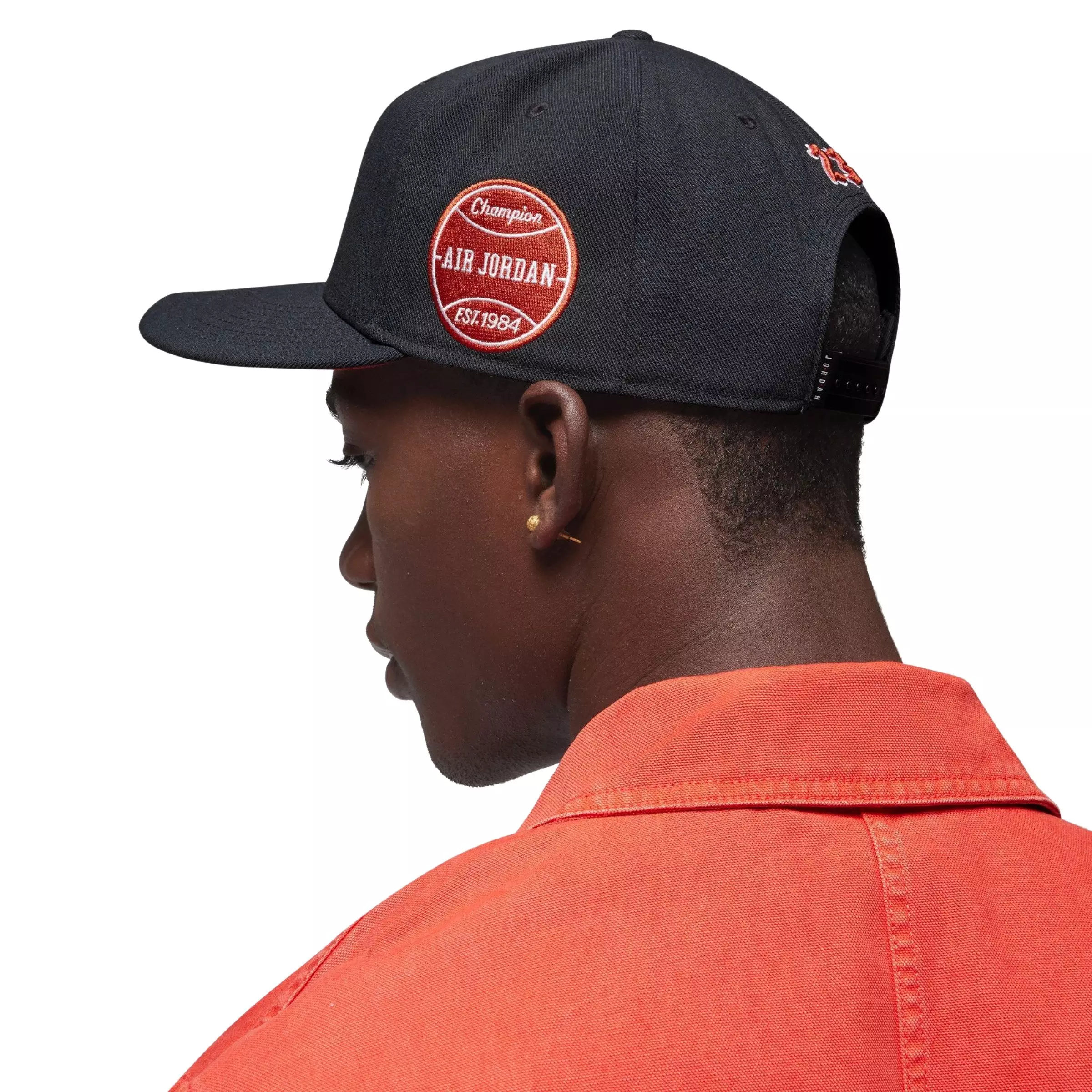 Jordan Pro Flight MVP Patch Snapback-Black