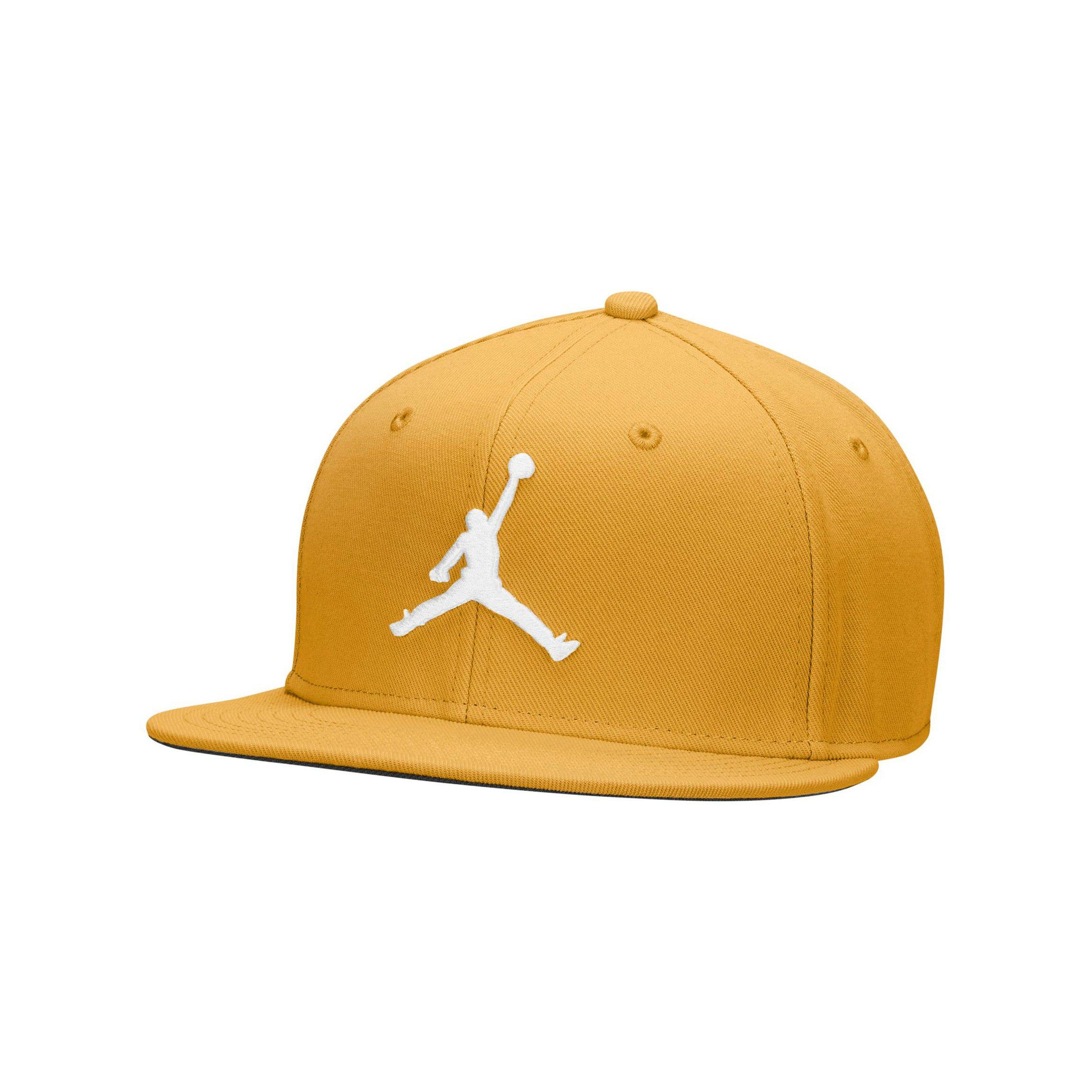 Jordan Jumpman Pro Snapback Cap-Yellow - YELLOW Thumbnail View 1