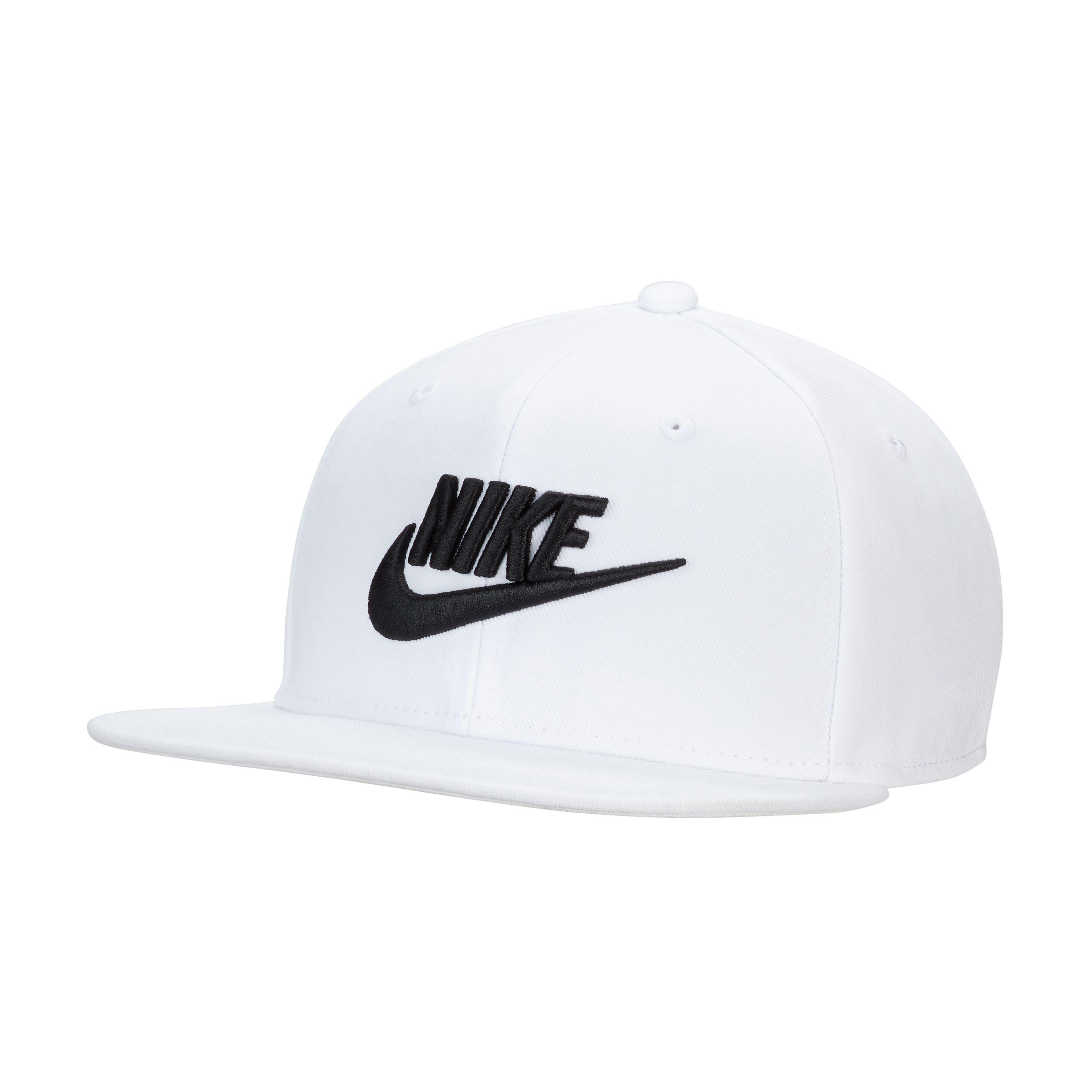 Nike Dri-FIT Futura Pro Hat - White - WHITE Thumbnail View 1