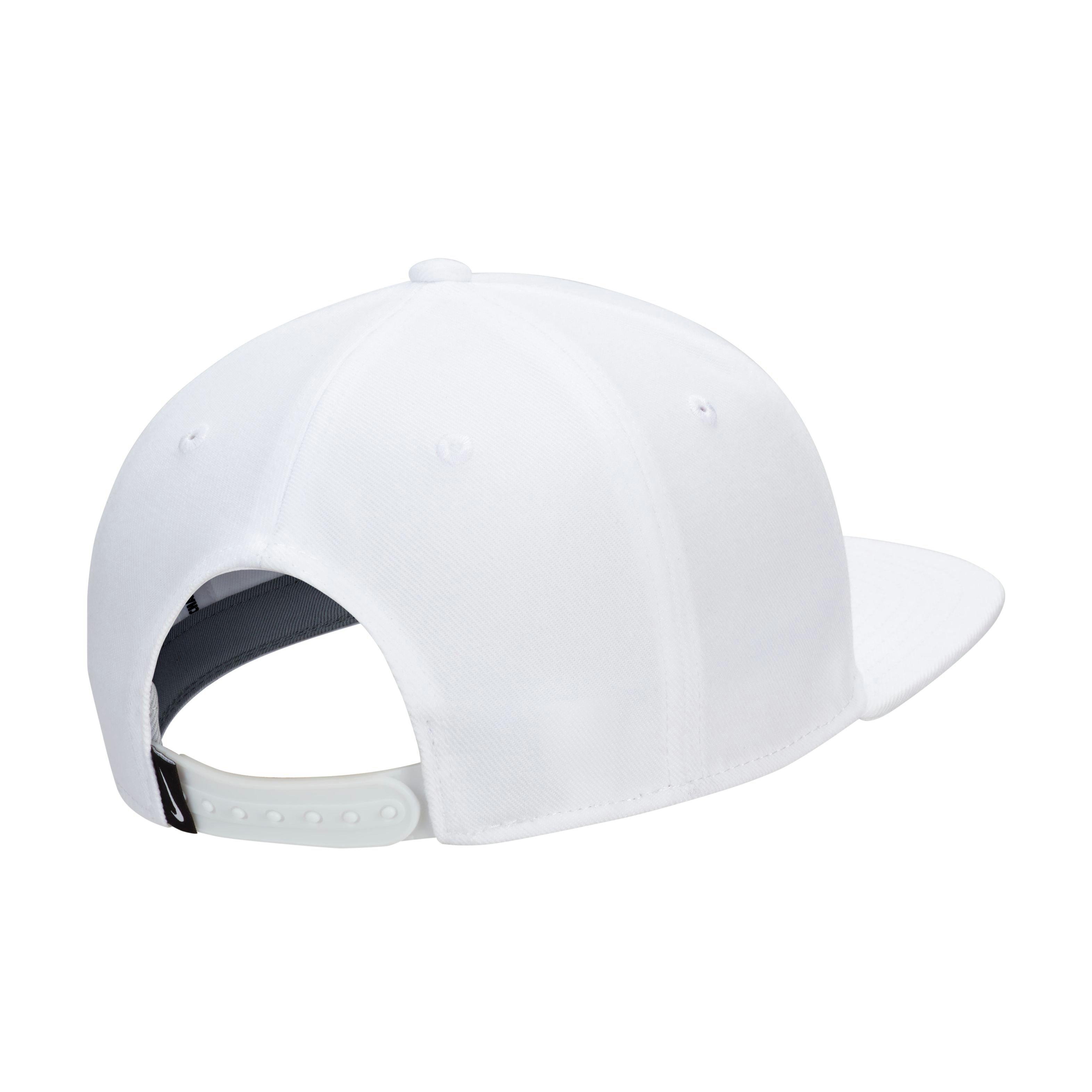 Nike Dri-FIT Futura Pro Hat - White - WHITE Thumbnail View 2